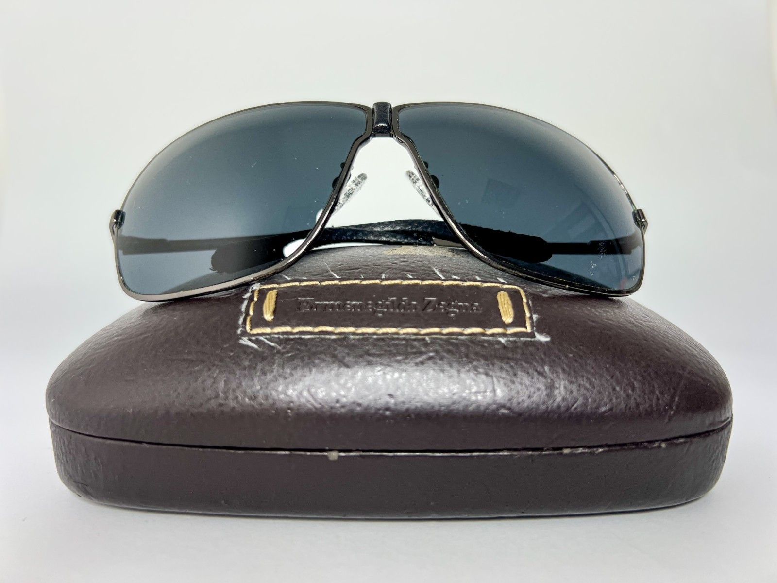 Ermenegildo Zegna Ermenegildo Zegna Sunglasses Unisex Aviator SZ3125V Size ONE SIZE - 1 Thumbnail