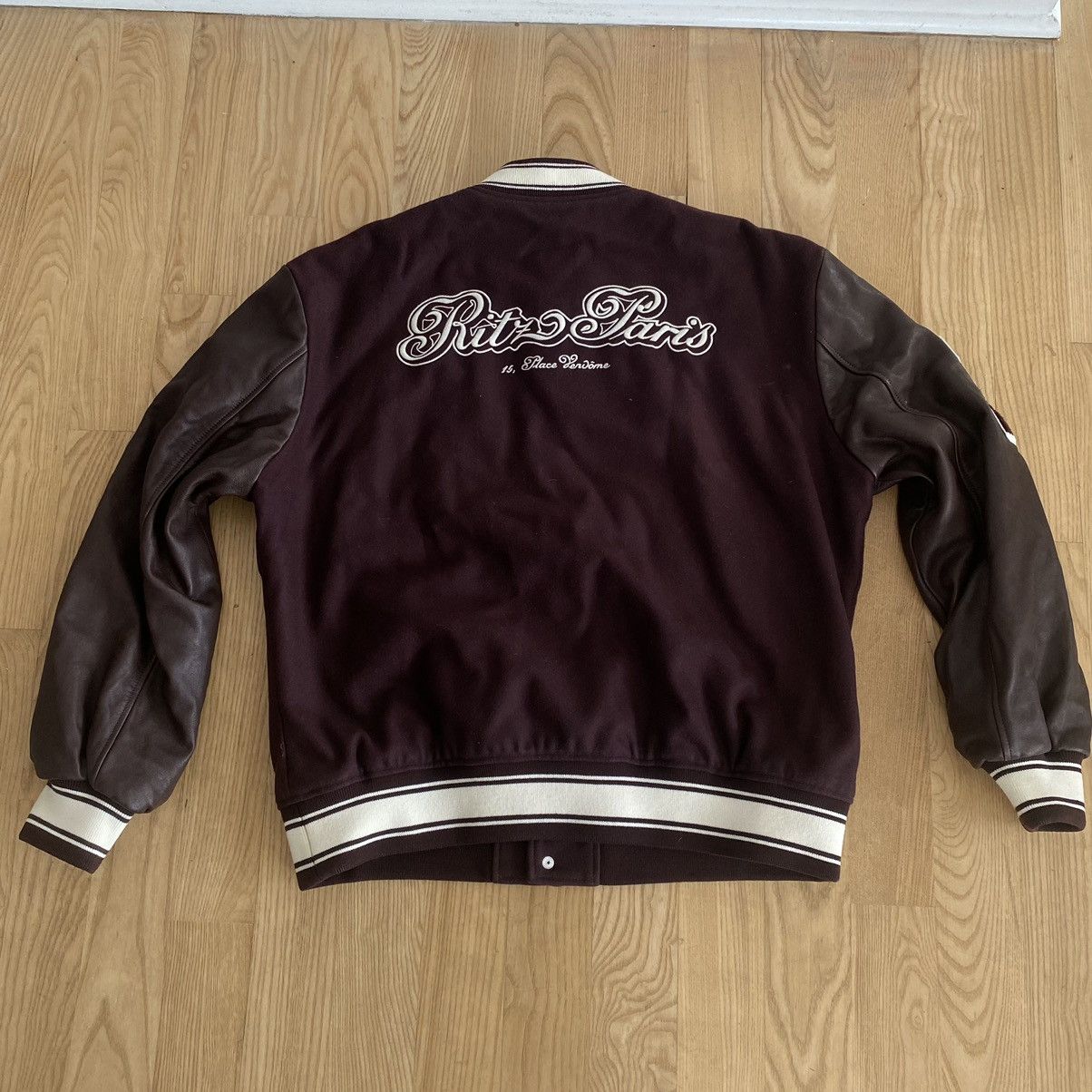 Frame Ritz Carlton Paris Frame Varsity Bomber Jacket Coat Size US XL / EU 56 / 4 - 11 Thumbnail