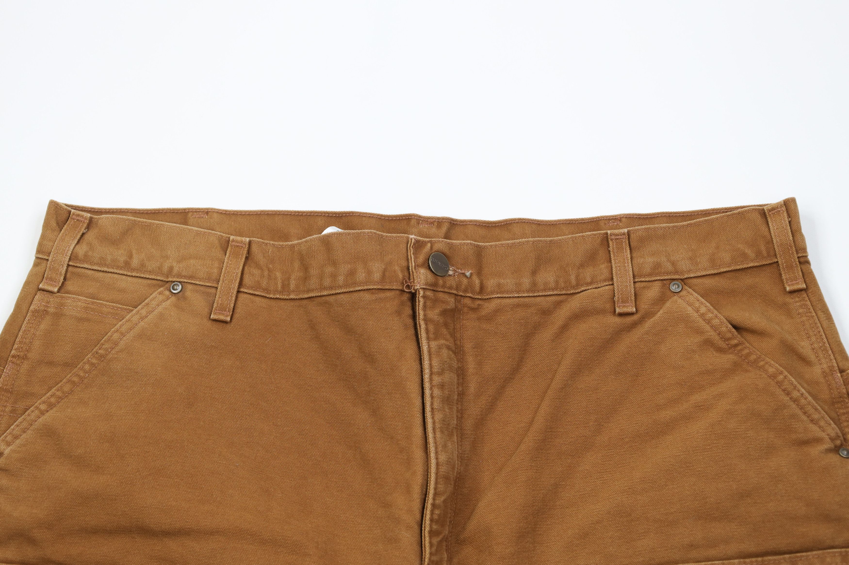 Carhartt Vintage Carhartt Double Knee Canvas Wide Leg Pants Brown Size US 42 / EU 58 - 2 Thumbnail