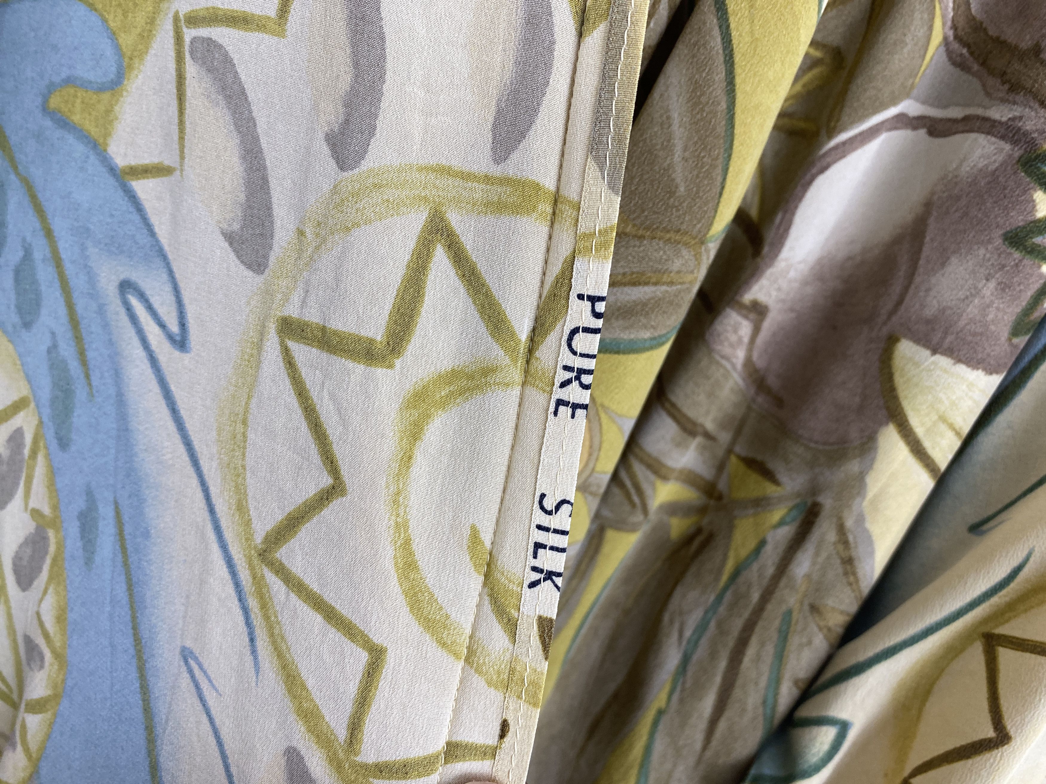 SikSilk × Vintage Vintage Japanese Brand Pure Silk Shirt Blouse J1899 Size US XL / EU 56 / 4 - 9 Thumbnail
