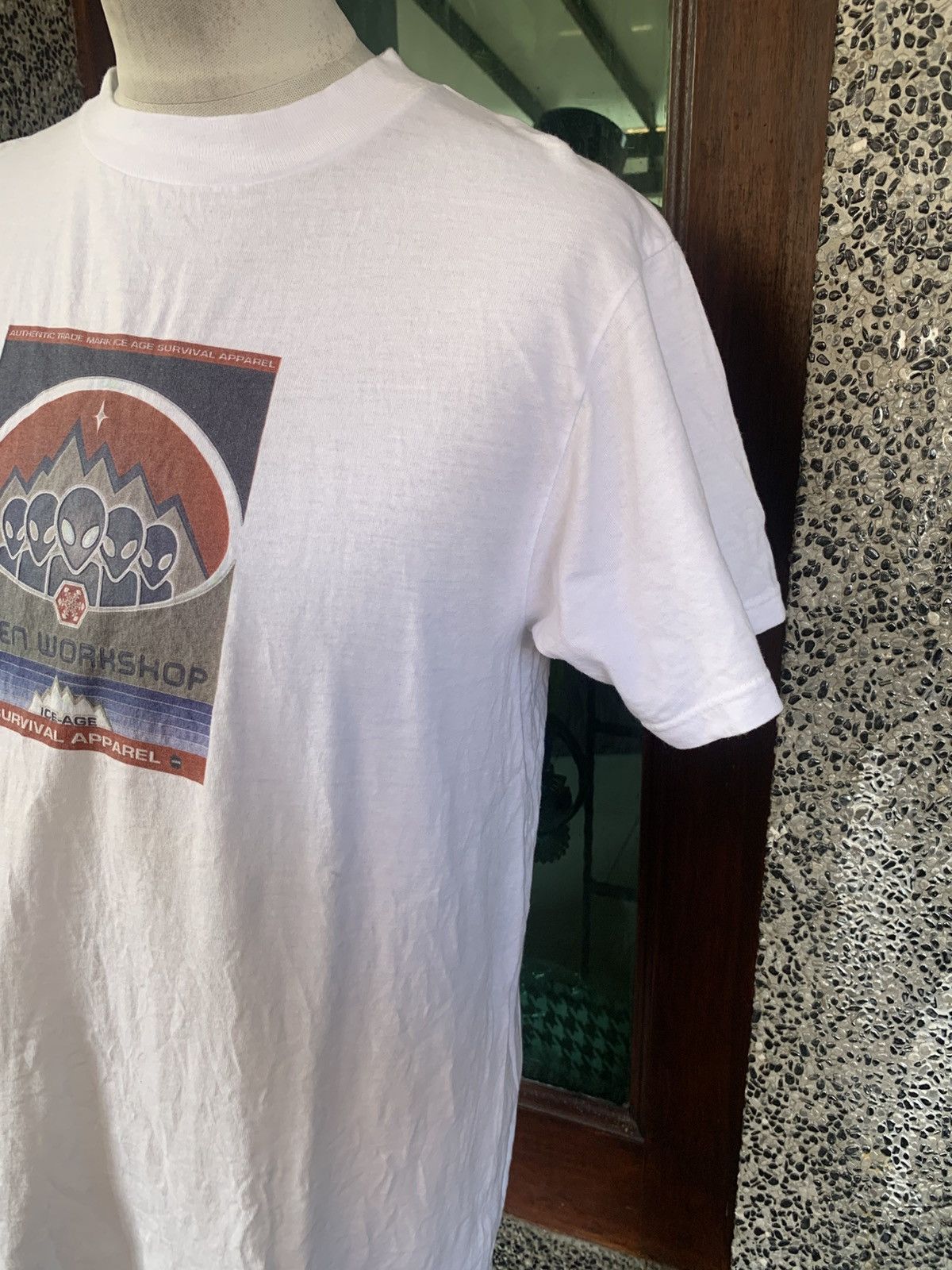 Alien Workshop Vintage 90s Alien Workshop Ice Age Skate / Surf T shirt Size US M / EU 48-50 / 2 - 3 Thumbnail