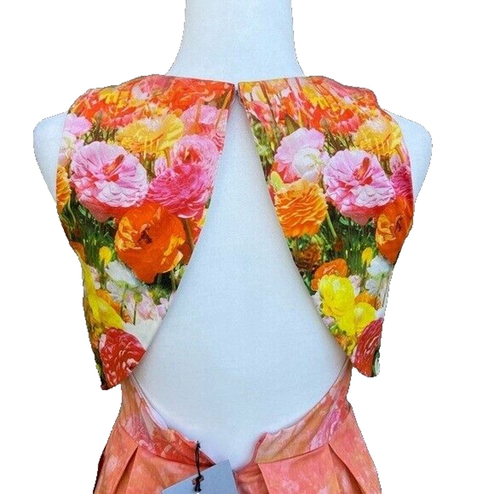 Asos Asos cotton women dress Multicolor MIDI size 4 A000261 Size S / US 4 / IT 40 - 8 Thumbnail
