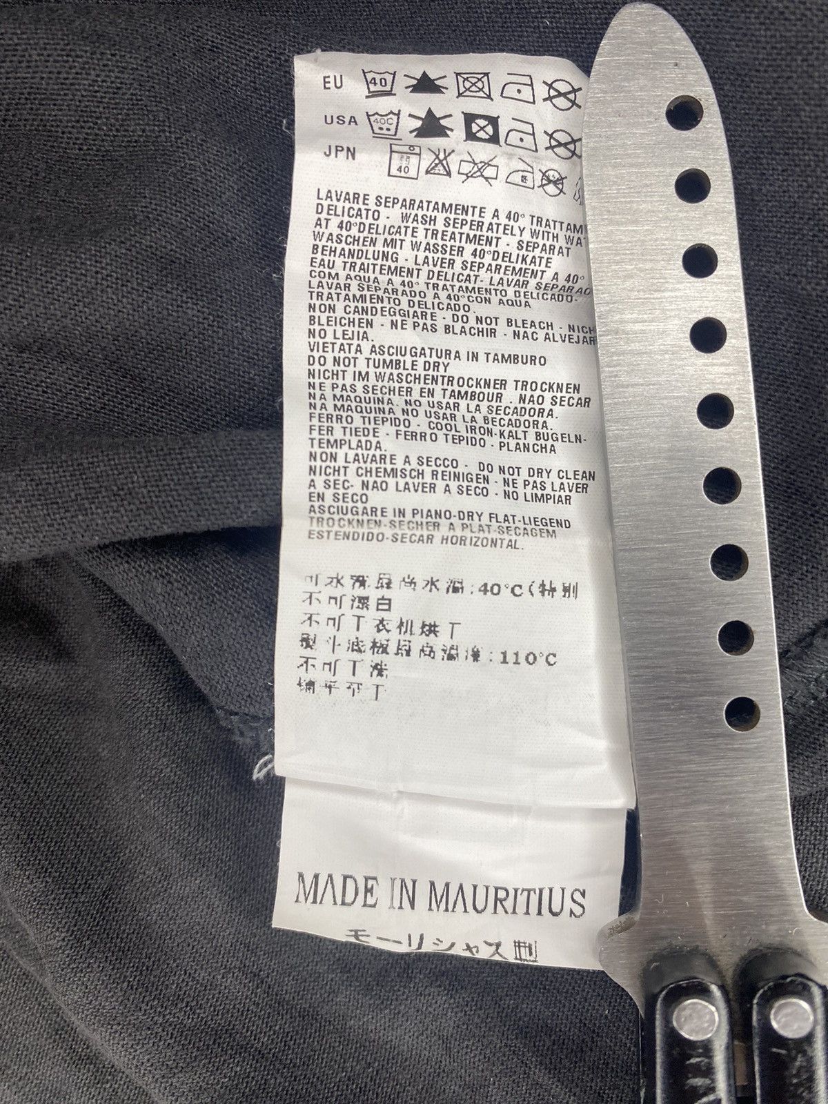 Stone Island AW08 Stone Island Denims Logo Patch Rugby Shirt Size US S / EU 44-46 / 1 - 8 Thumbnail