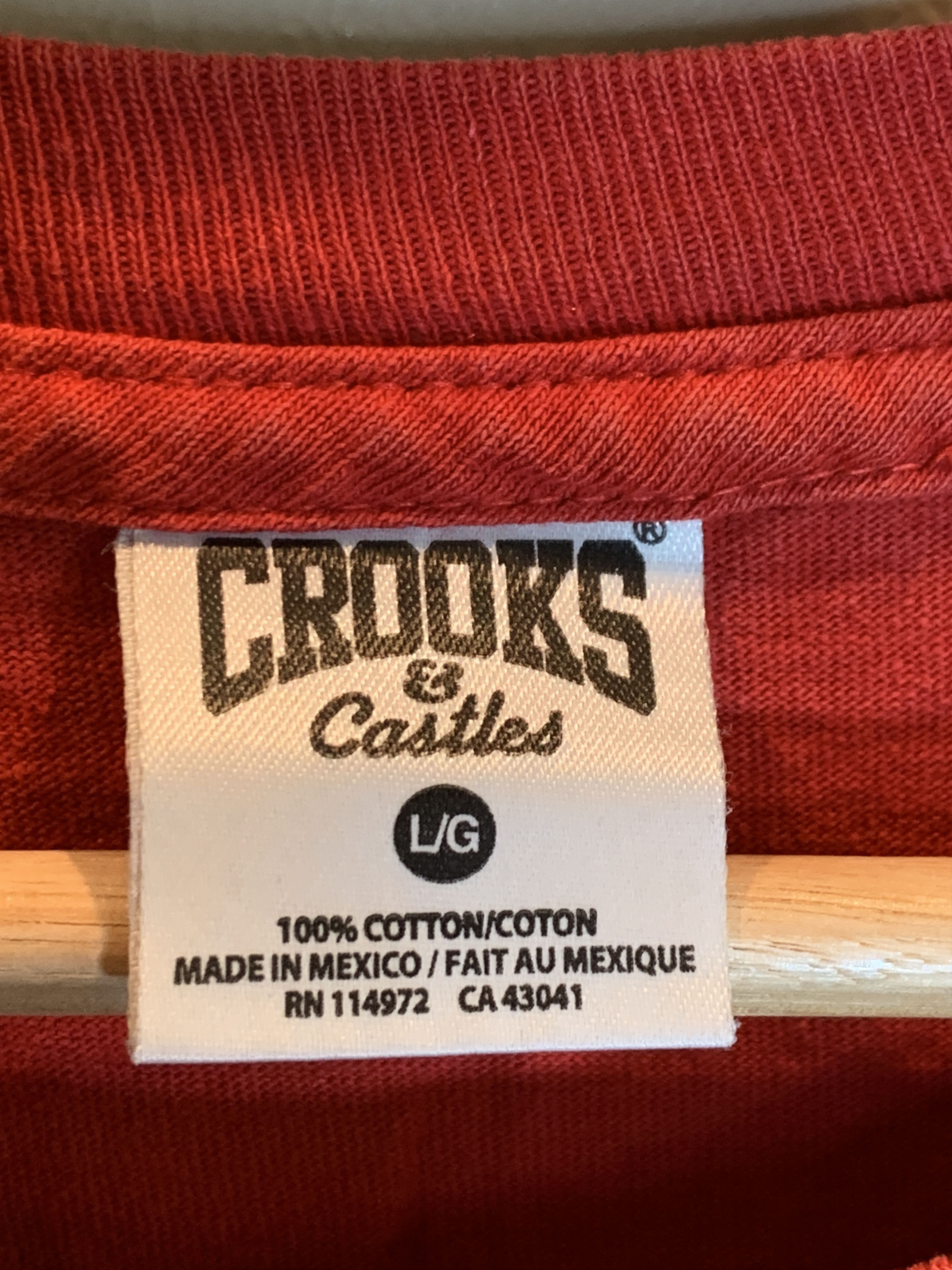 Crooks & Castles *RARE* Vintage Crooks & Castles Monolithic Empire Keys Shirt Size US L / EU 52-54 / 3 - 9 Thumbnail