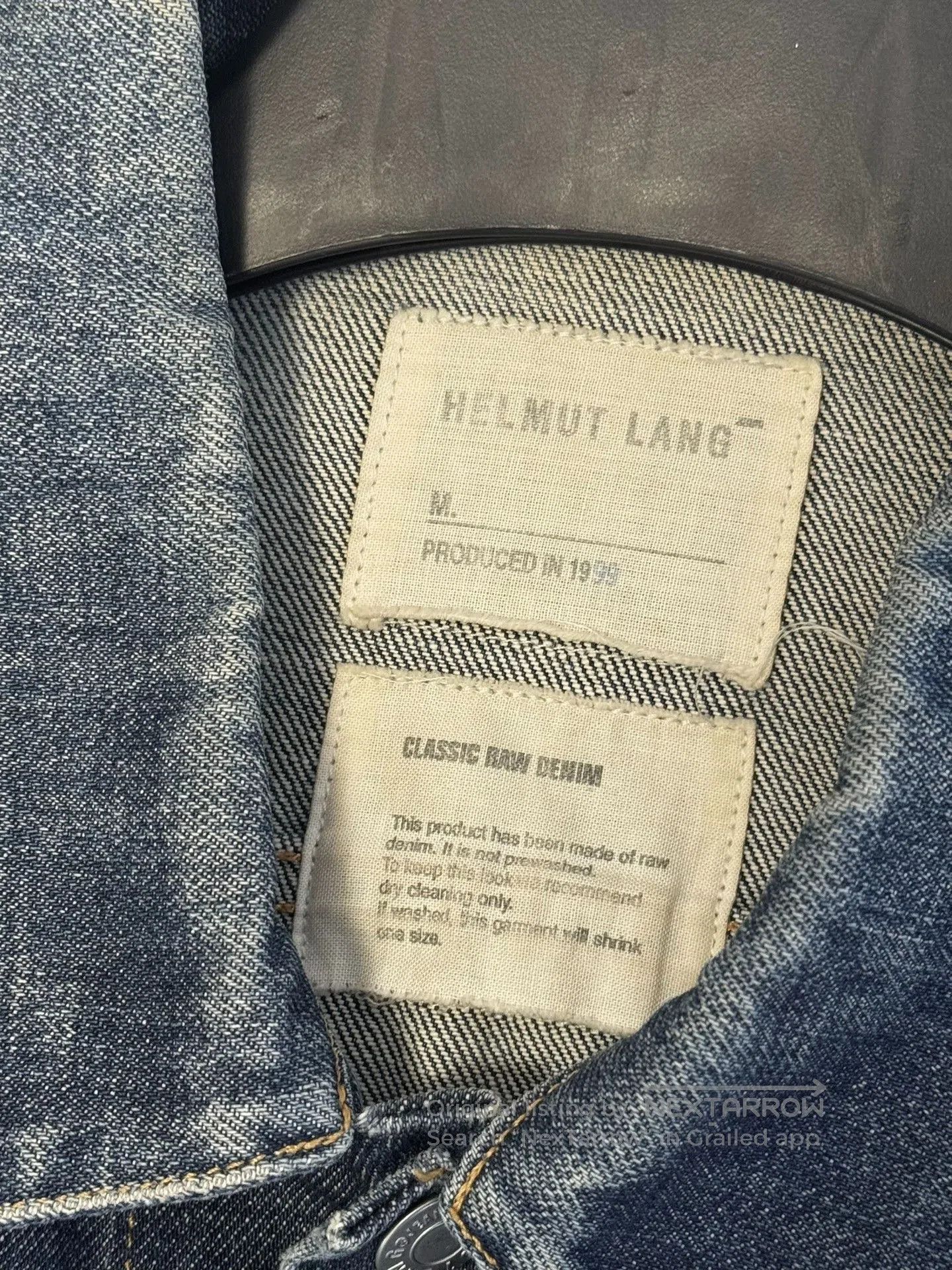 Helmut Lang Helmut Lang 1998 Single Pocket Denim Jacket. Size US M / EU 48-50 / 2 - 5 Thumbnail