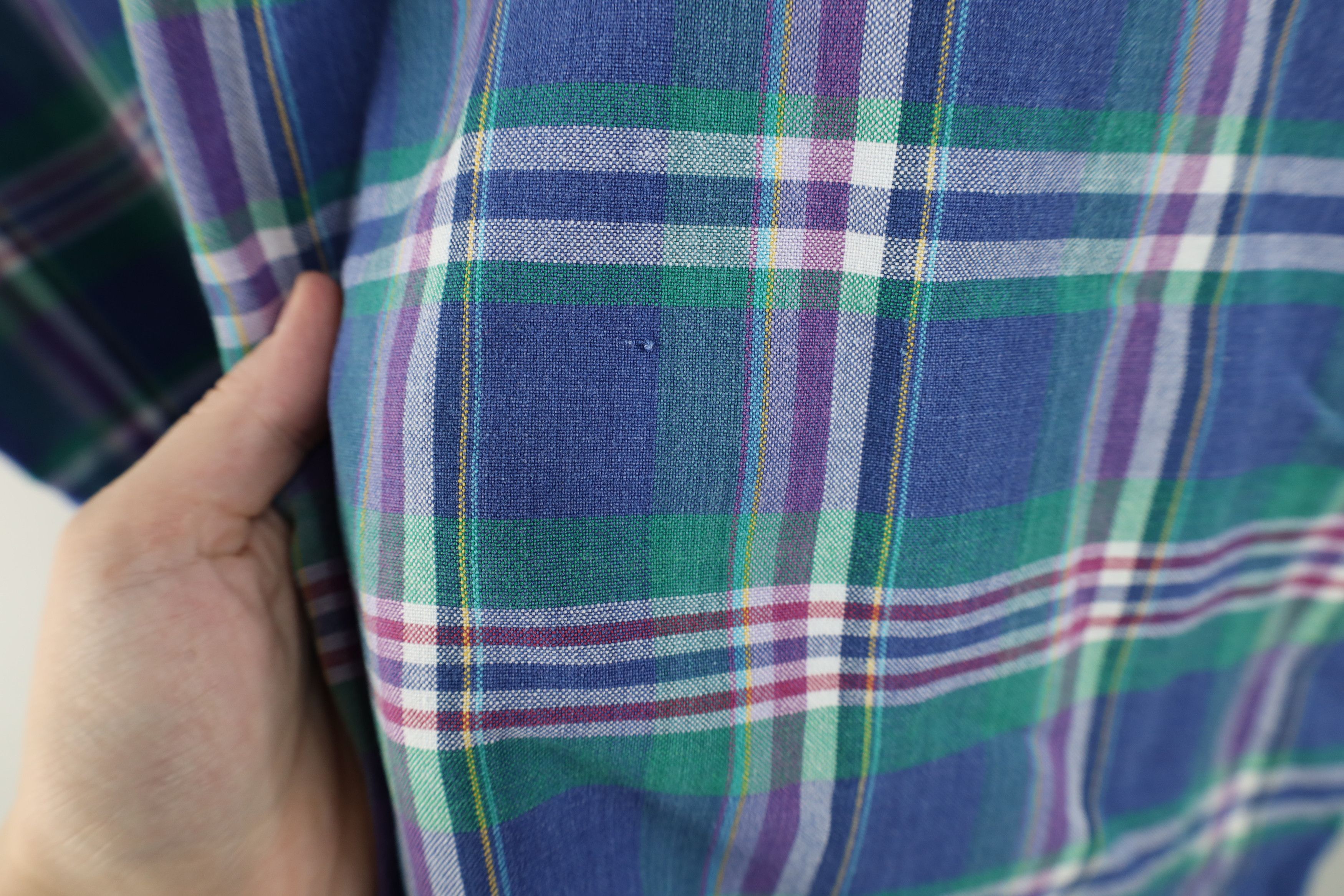 Ralph Lauren Vintage 90s Ralph Lauren Plaid Collared Button Down Shirt Size US XL / EU 56 / 4 - 11 Thumbnail