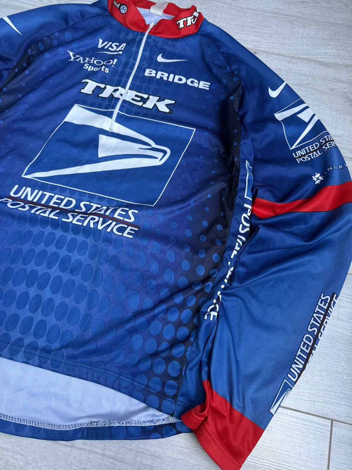 Nike Vintage Nike USPS Postal Service Trek Cycling Jersey fit XL Size US XL / EU 56 / 4 - 2 Thumbnail