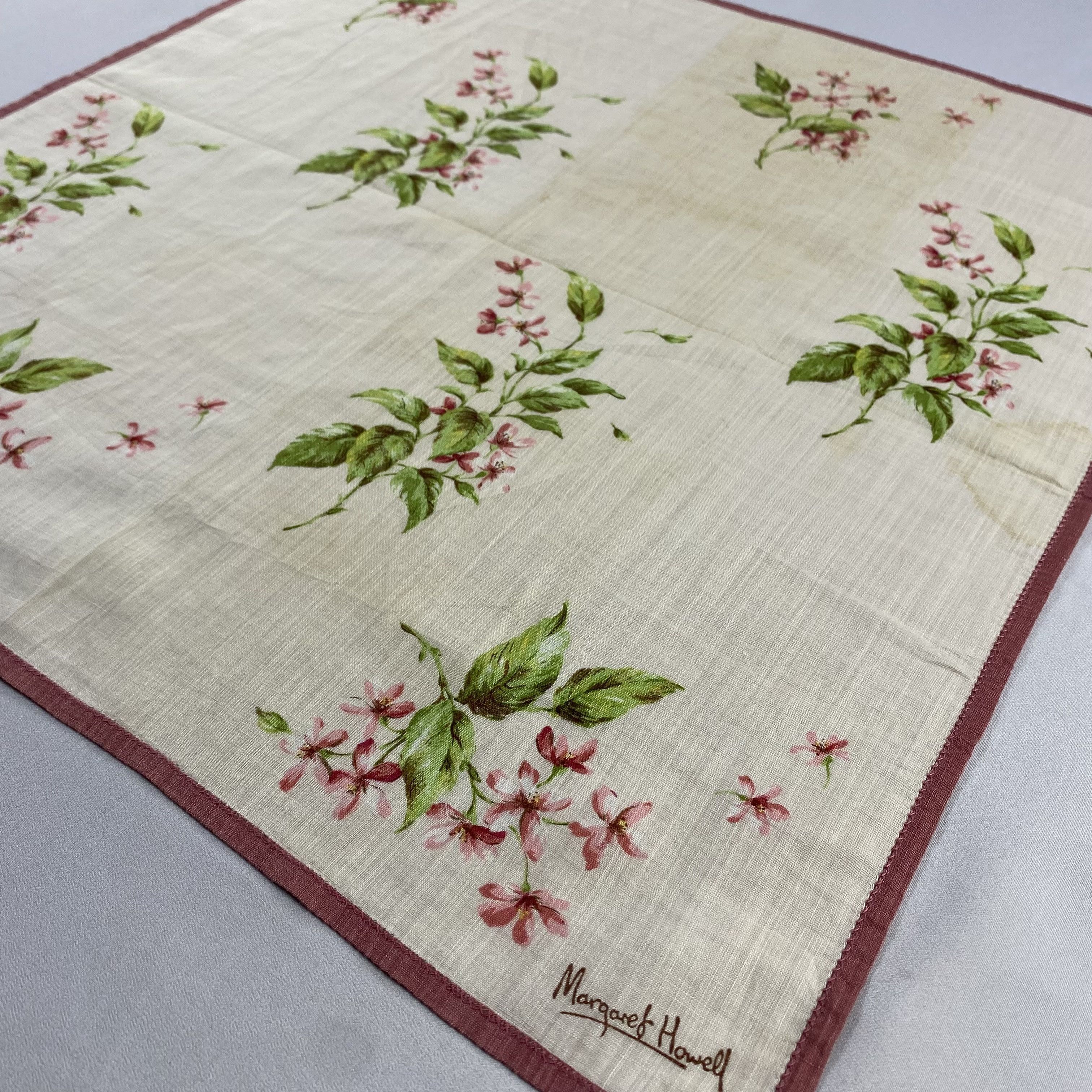 Margaret Howell × Vintage Margaret Howell Bandana/ Handkerchief / Neckerchief-P1756 Size ONE SIZE - 2 Thumbnail