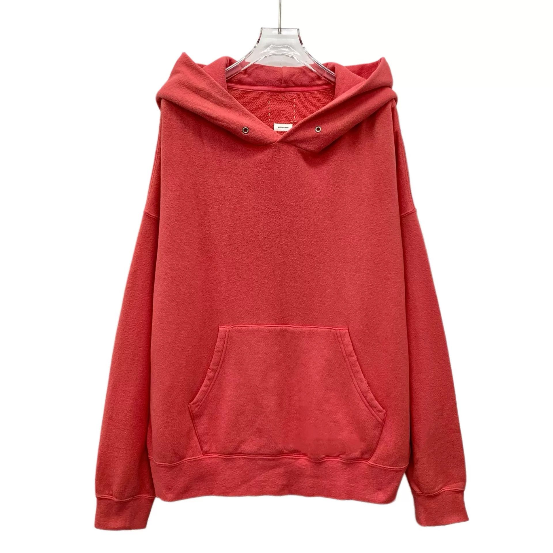 Visvim Visvim Red Cotton Hooded Sweatshirt Size US M / EU 48-50 / 2 - 1 Thumbnail