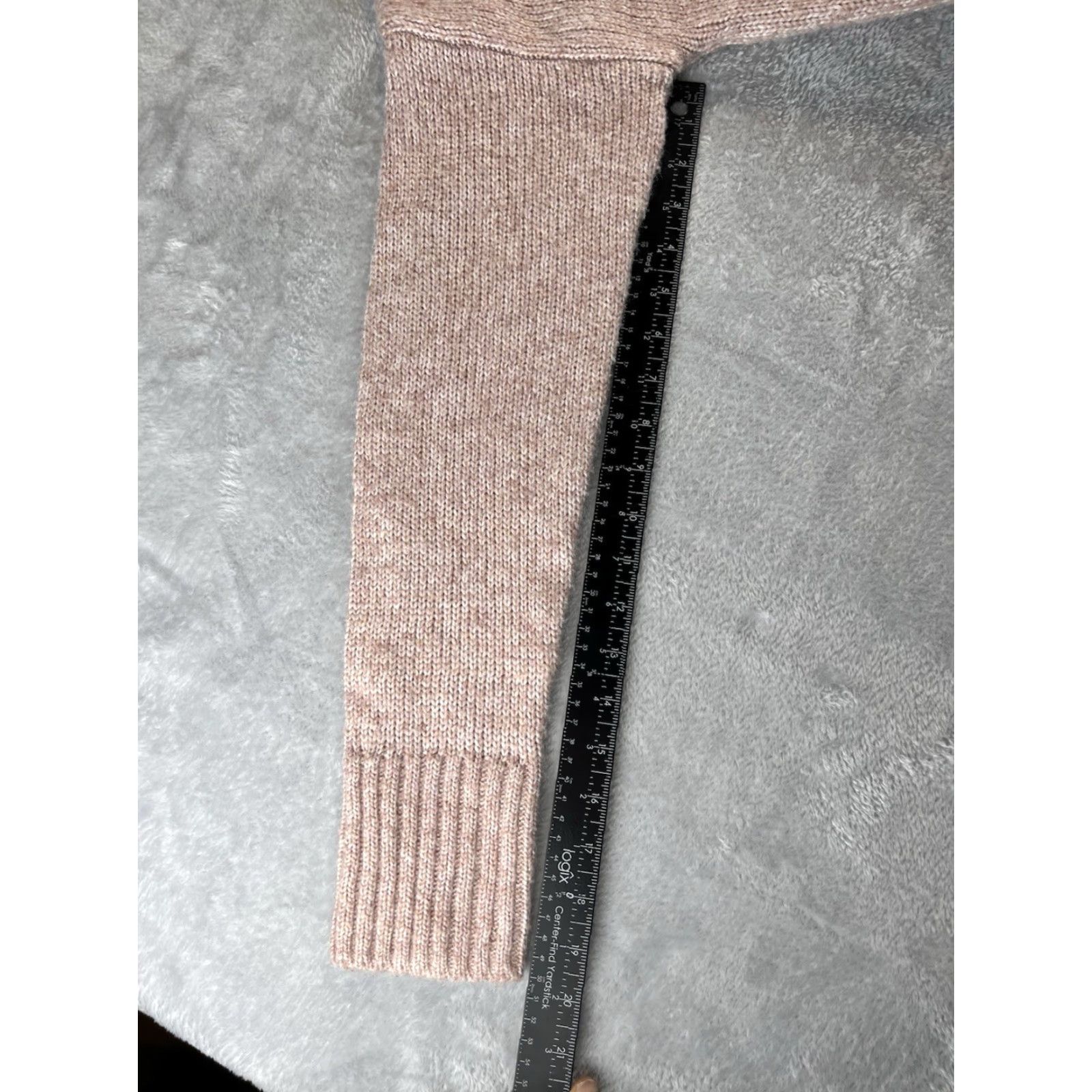 Banana Republic Banana Republic Turtleneck Sweater Womens M Pink Polyester Knit Preppy Size M / US 6-8 / IT 42-44 - 7 Thumbnail
