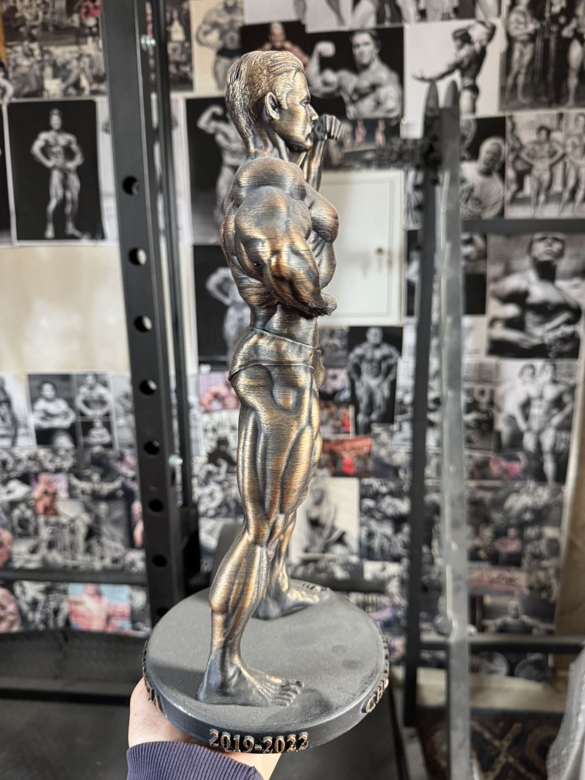 Other Gym statue Chris Bumstead Mr Olympia Bodybuilding 37cm Size ONE SIZE - 3 Thumbnail