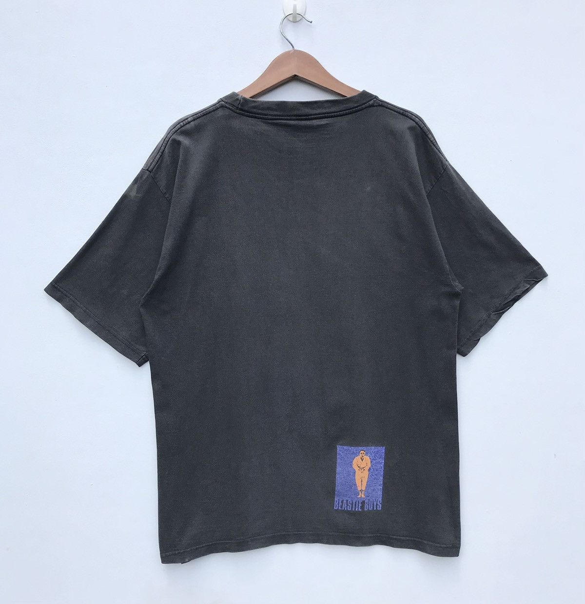 Band Tees 🔥Distressed🔥Vintage 1993 Beastie Boys Mics Of Fury Rap Tees Size US L / EU 52-54 / 3 - 2 Thumbnail