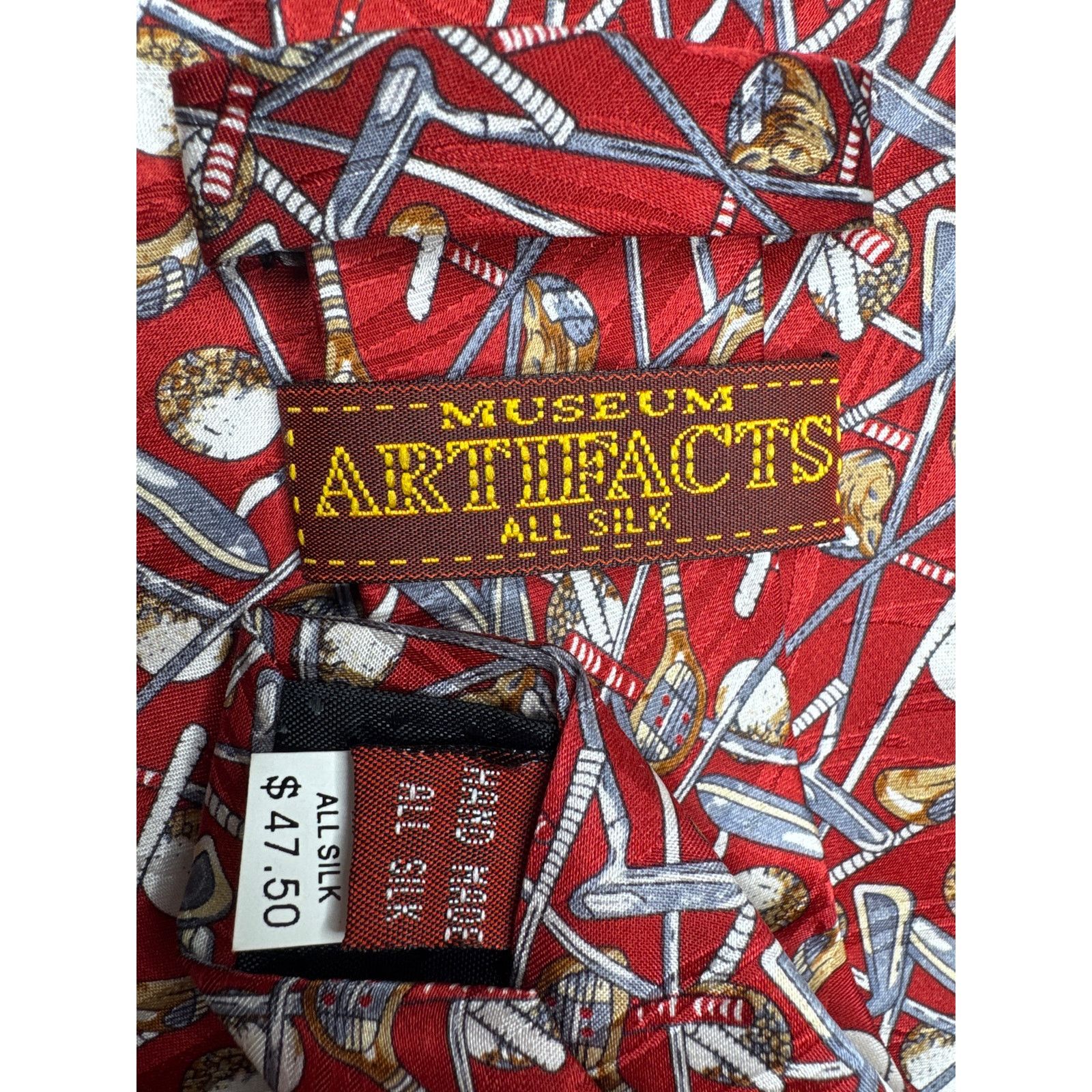 Other 1990s Golf Silk Tie Set Canterbury Museum Artifacts City-One Size ONE SIZE - 13 Thumbnail