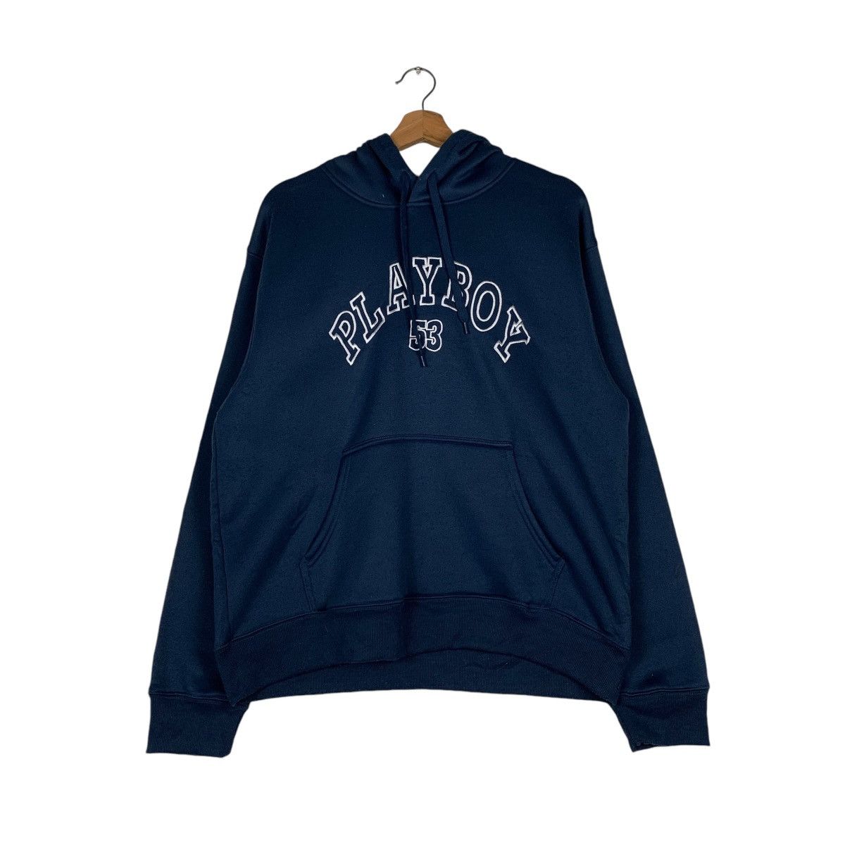 Playboy PLAYBOY Big Logo Pullover Hoodies Sweatshirt #1368-C62 Size US L / EU 52-54 / 3 - 10 Thumbnail