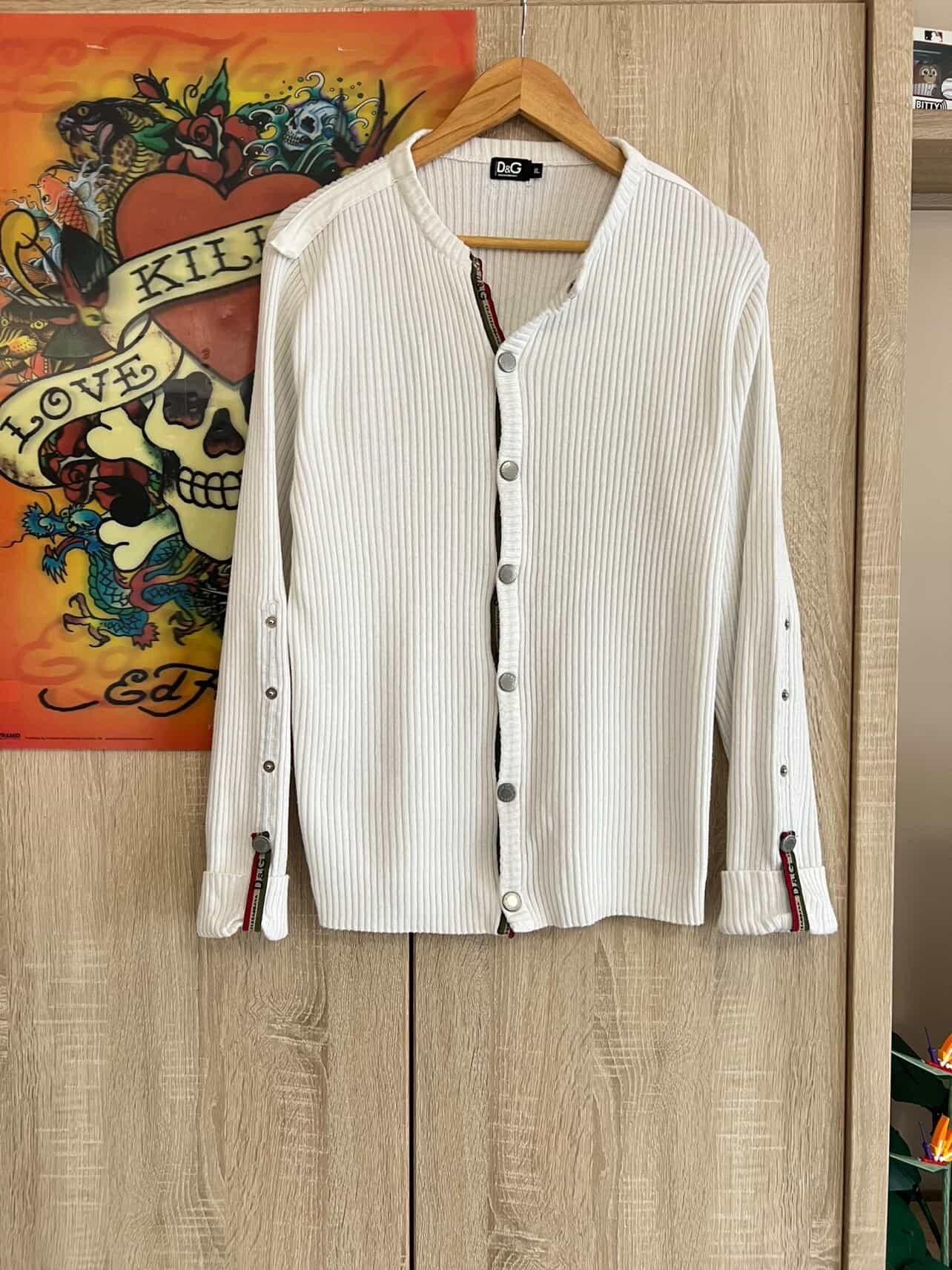 Dolce & Gabbana Dolce & Gabbana Sweater Monogram Vintage 🔥 💥 Size US XL / EU 56 / 4 - 1 Thumbnail