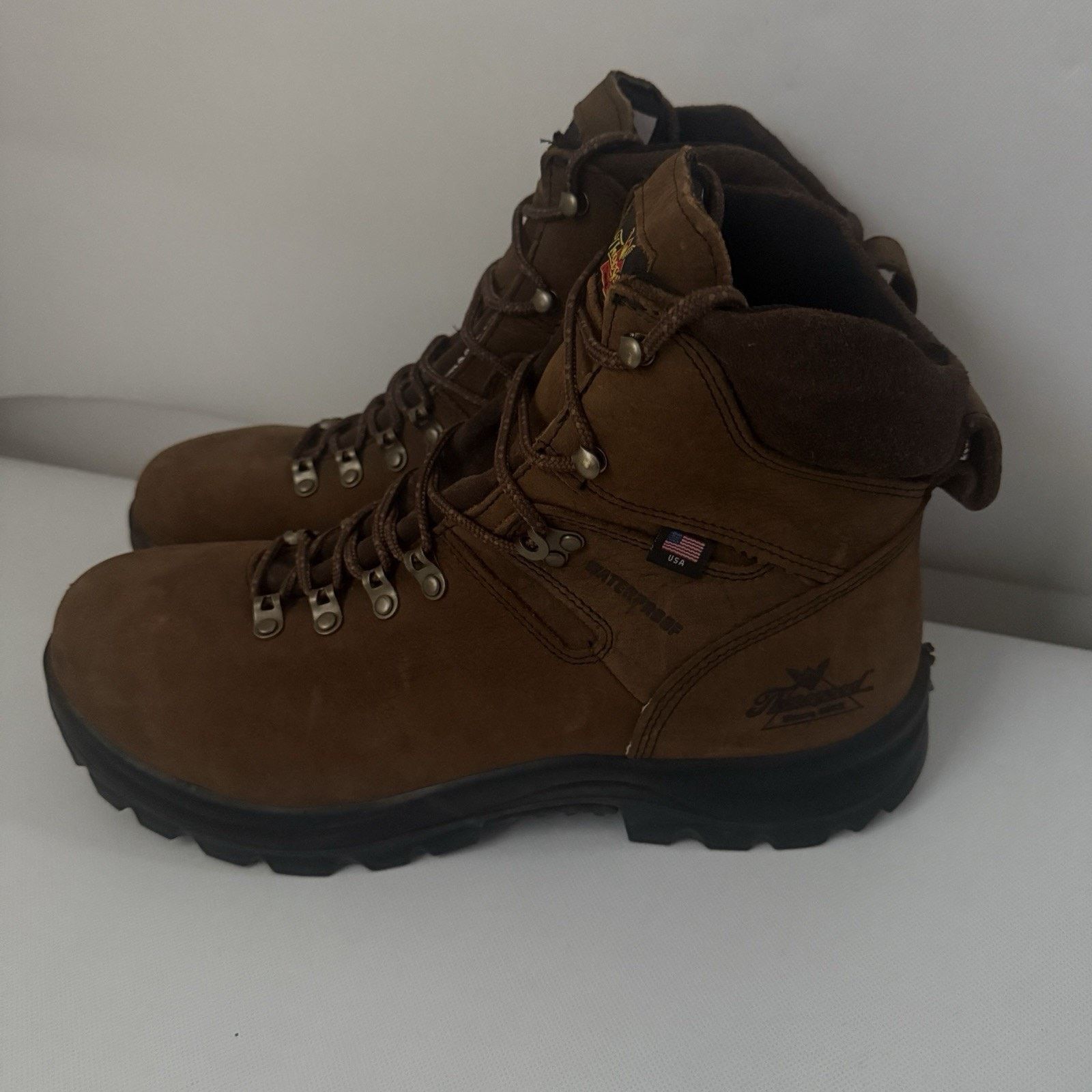 Thorogood Thorogood Work Boots American Union Brown Safety Waterproof Size US 11 / EU 44 - 3 Thumbnail