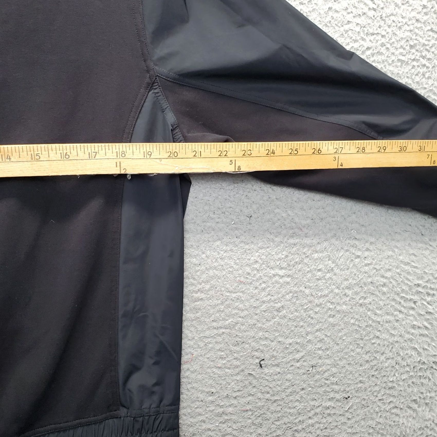 Athleta Athleta Jacket Womens XS Black 1/2 Zip Drawcord Hem Performance Breathable Stretch Athletic Coat Jacket Size XS / US 0-2 / IT 36-38 - 3 Thumbnail