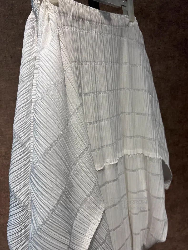 Issey Miyake Issey Miyake size:1 White Bamboo Joint Balloon Pants Size 22" - 4 Thumbnail