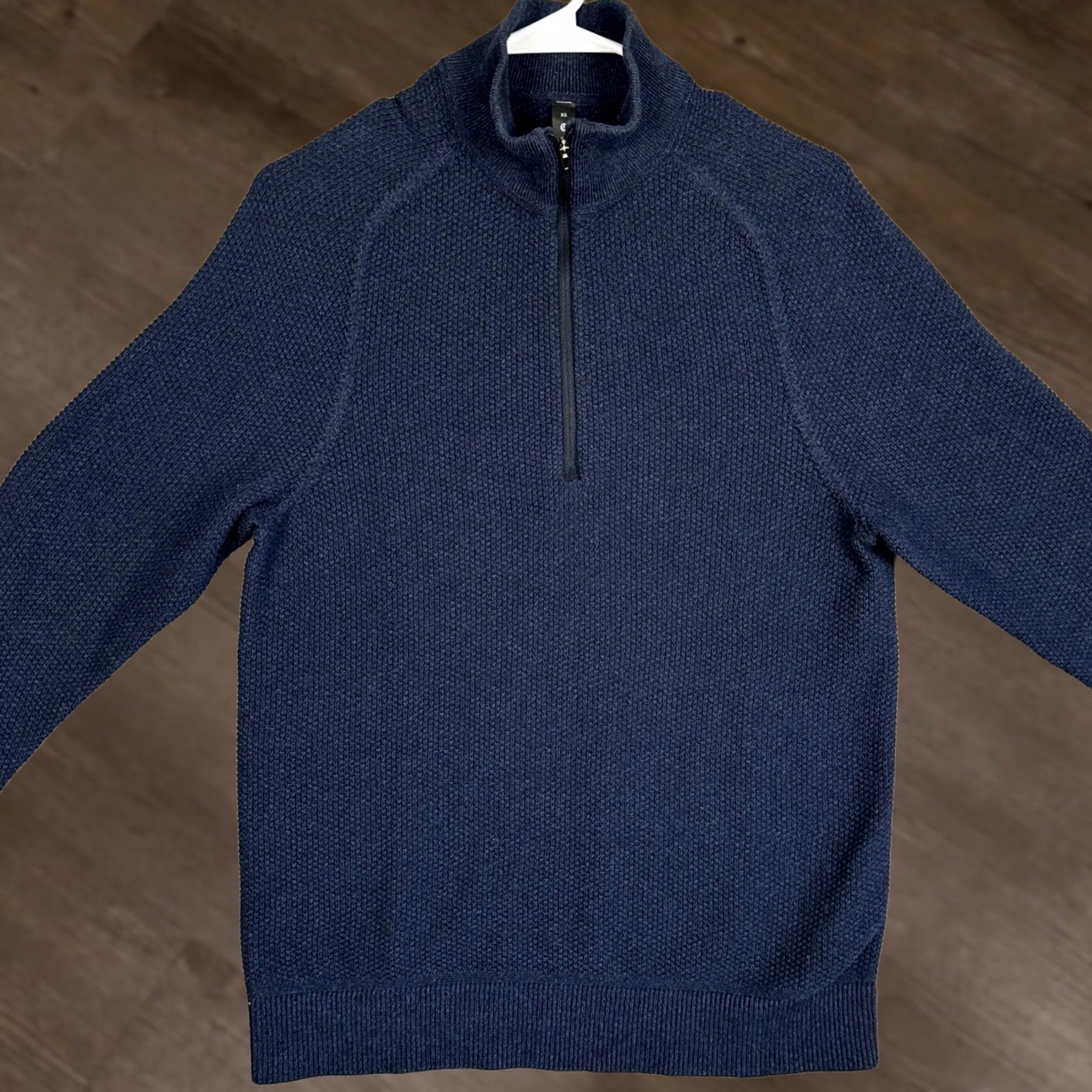 Lululemon Lululemon Knit Sweater Mens XS Navy Blue Quarter Zip Pullover Long Sleeve Casual Workwear Modern Preppy Knit Style Size US XS / EU 42 / 0 - 1 Thumbnail