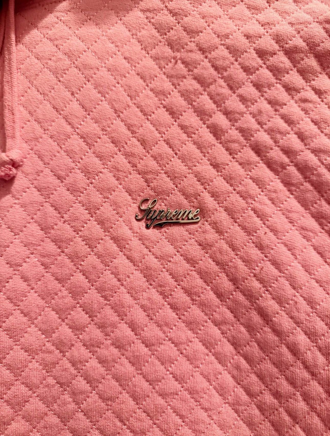 Supreme Supreme Micro Quilted Hooded SS ‘Dusty Pink' X-Large 25x28” Size US XL / EU 56 / 4 - 4 Thumbnail
