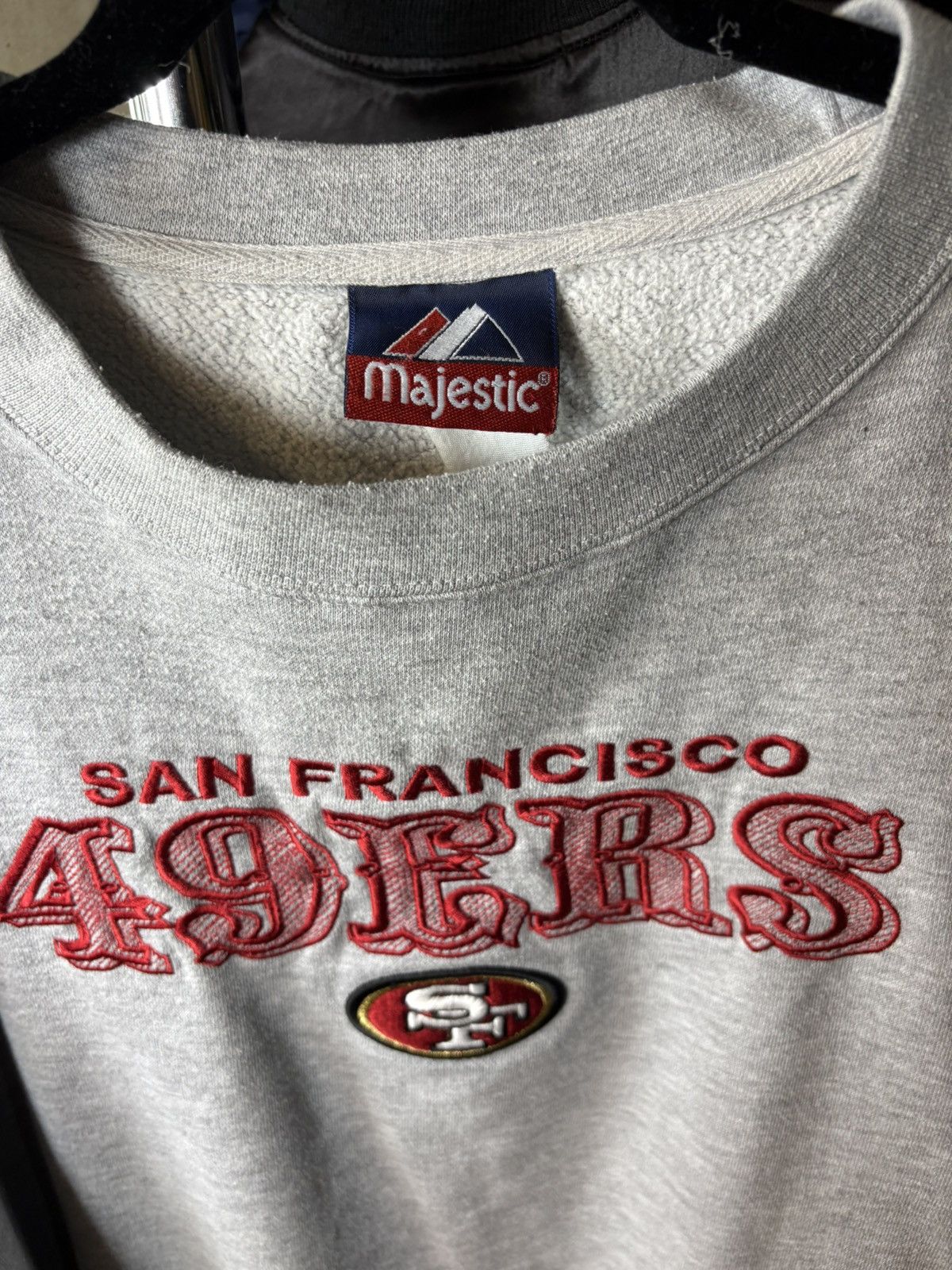 NFL × Vintage Vintage 1990s San Francisco 49rs Crewneck Sweatshirt Size US XL / EU 56 / 4 - 2 Thumbnail