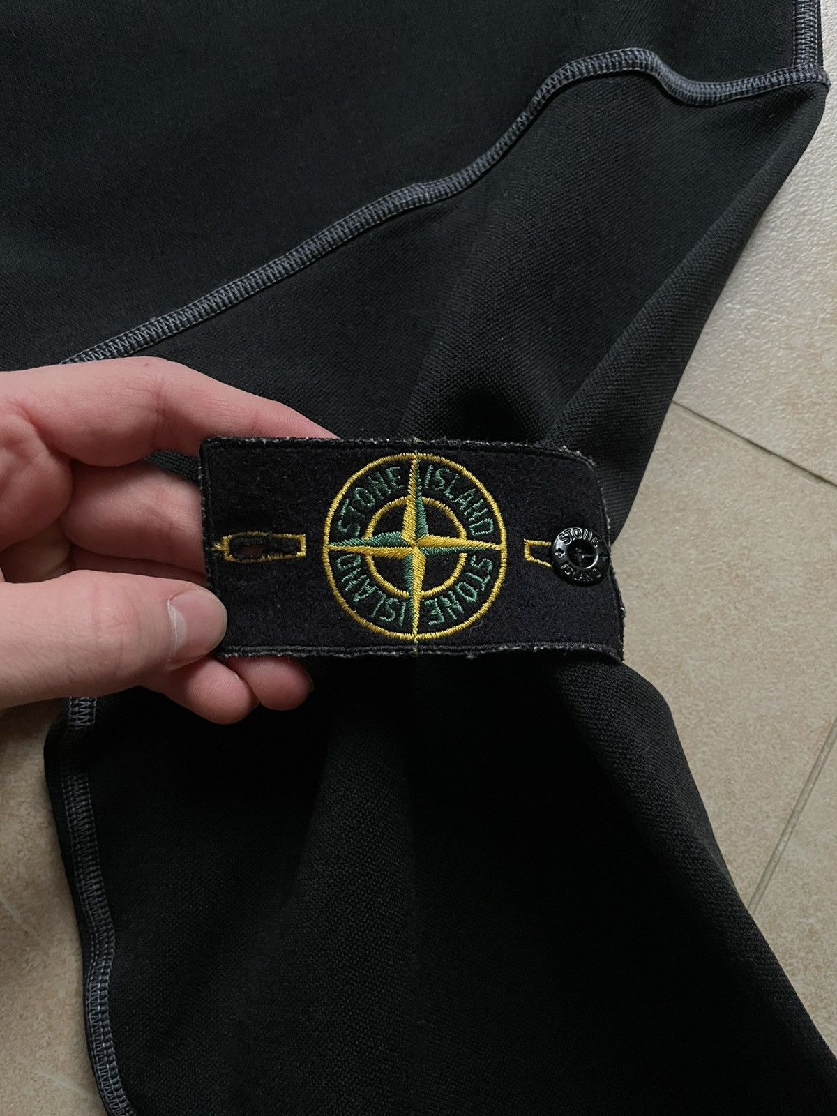 Stone Island Stone Island Archive Crewneck Turtleneck Black vintage patch Size US XL / EU 56 / 4 - 8 Thumbnail
