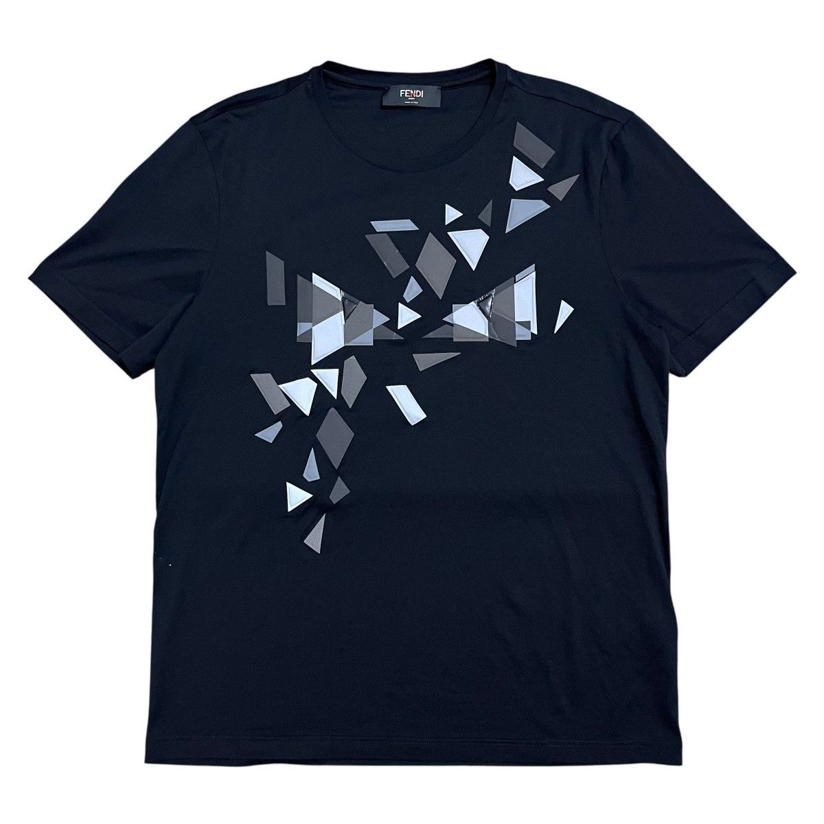 Fendi Authentic Fendi Roma Italy Reflector Logo Shirt Size US XXL / EU 58 / 5 - 1 Thumbnail