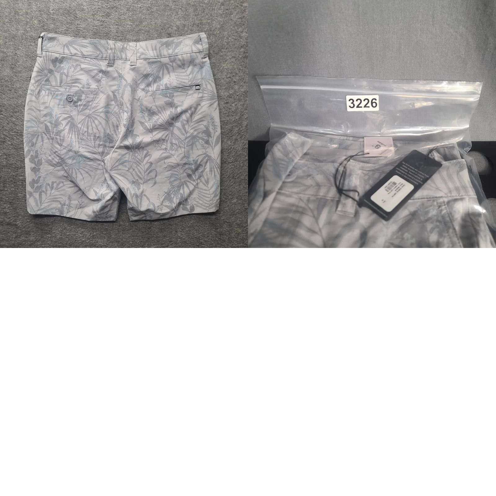 TravisMathew Travis Mathew Beck Shorts Mens 30 Coastal Canyon Regular Fit Performance Stretch Casual Workwear Size US 30 / EU 46 - 9 Thumbnail