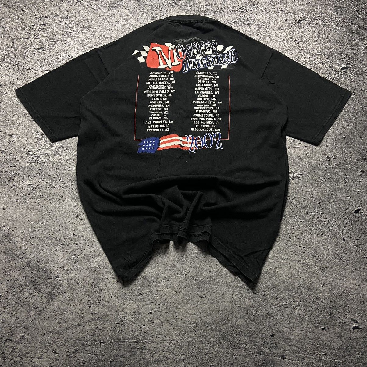 Vintage Vintage Monster Truck Smash Show USA Tour 2002 Size US XL / EU 56 / 4 - 12 Thumbnail
