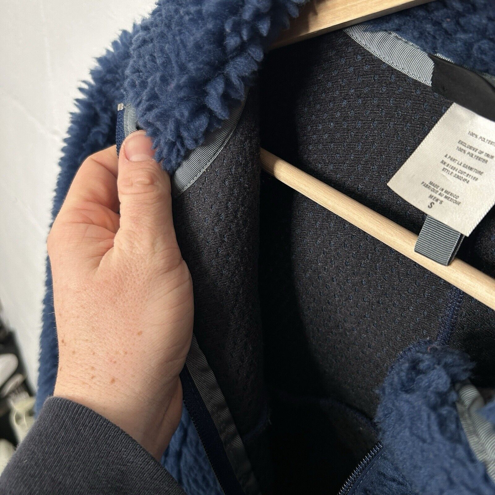 Patagonia Vintage Patagonia Retro X Deep Pile Fleece Jacket “Blue” Size US S / EU 44-46 / 1 - 7 Thumbnail