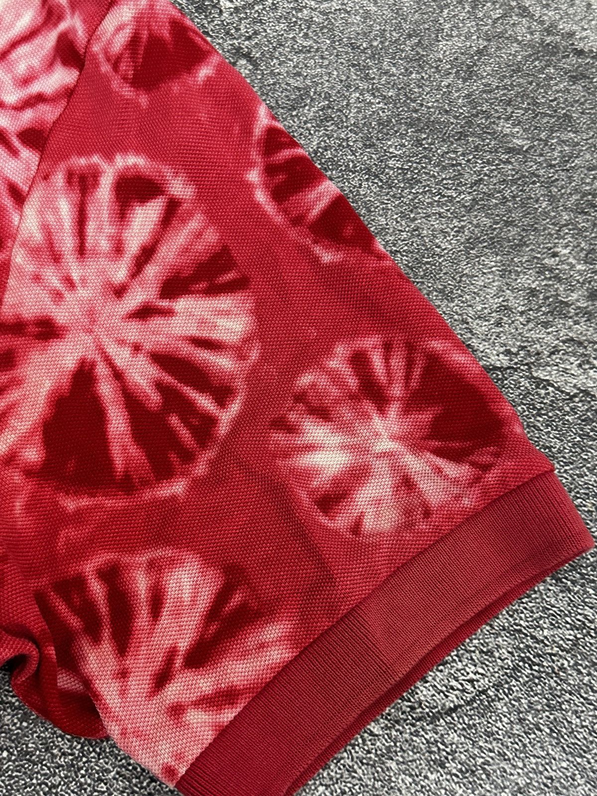 Vintage VIntage Ralph Lauren Tie-Dye Red Polo Shirt Mens Size L Size US L / EU 52-54 / 3 - 6 Thumbnail
