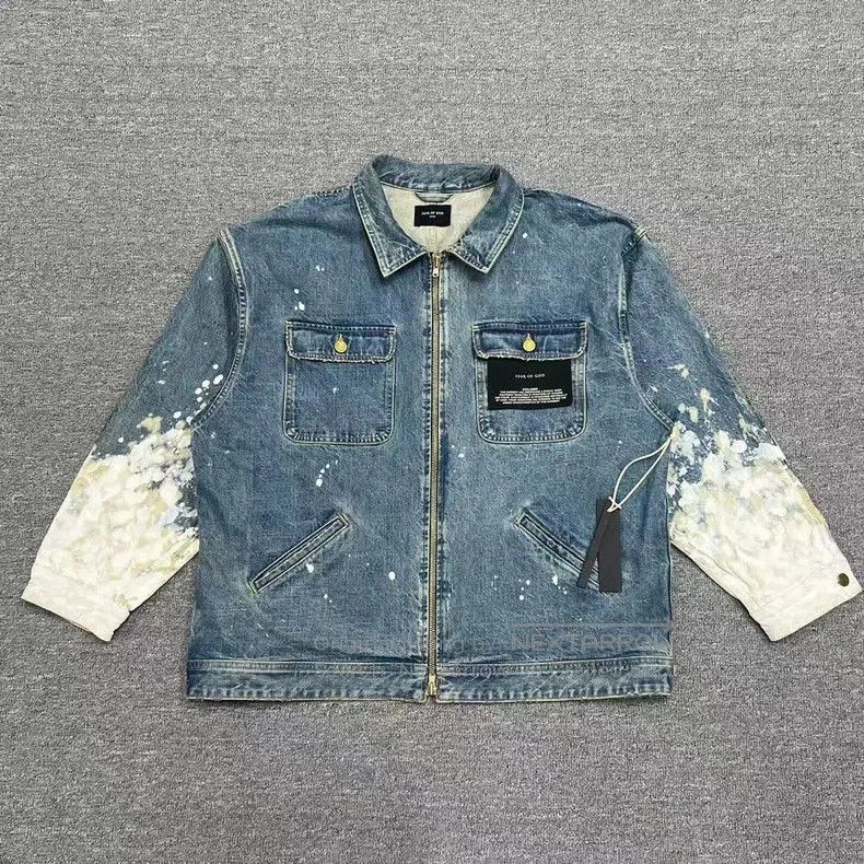 Fear of God Fear Of God 5th Denim Jacket XL. Size US XL / EU 56 / 4 - 1 Thumbnail