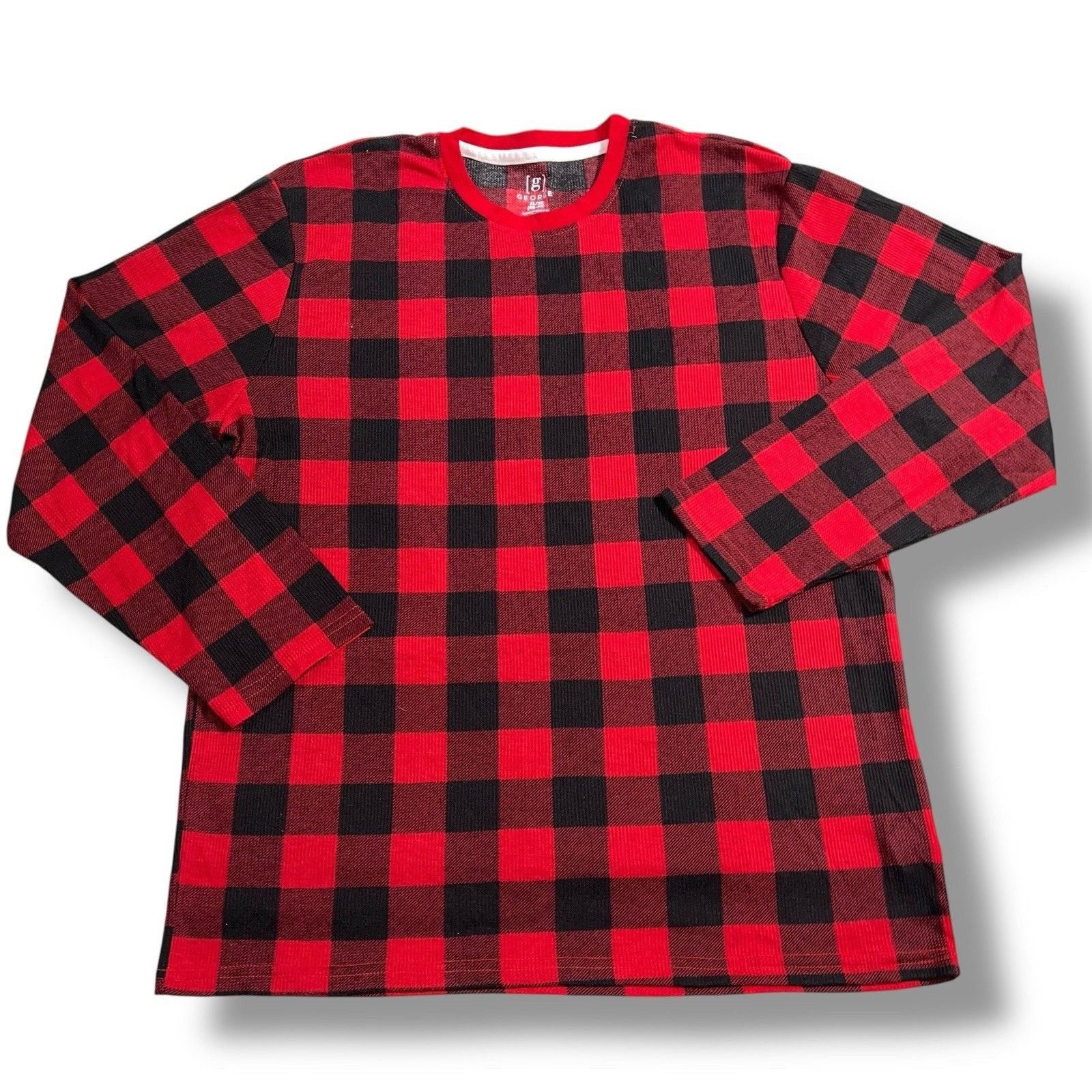 George George Christmas Theme Pajamas Holiday Sleepwear Set Plaid Size US XL / EU 56 / 4 - 3 Thumbnail