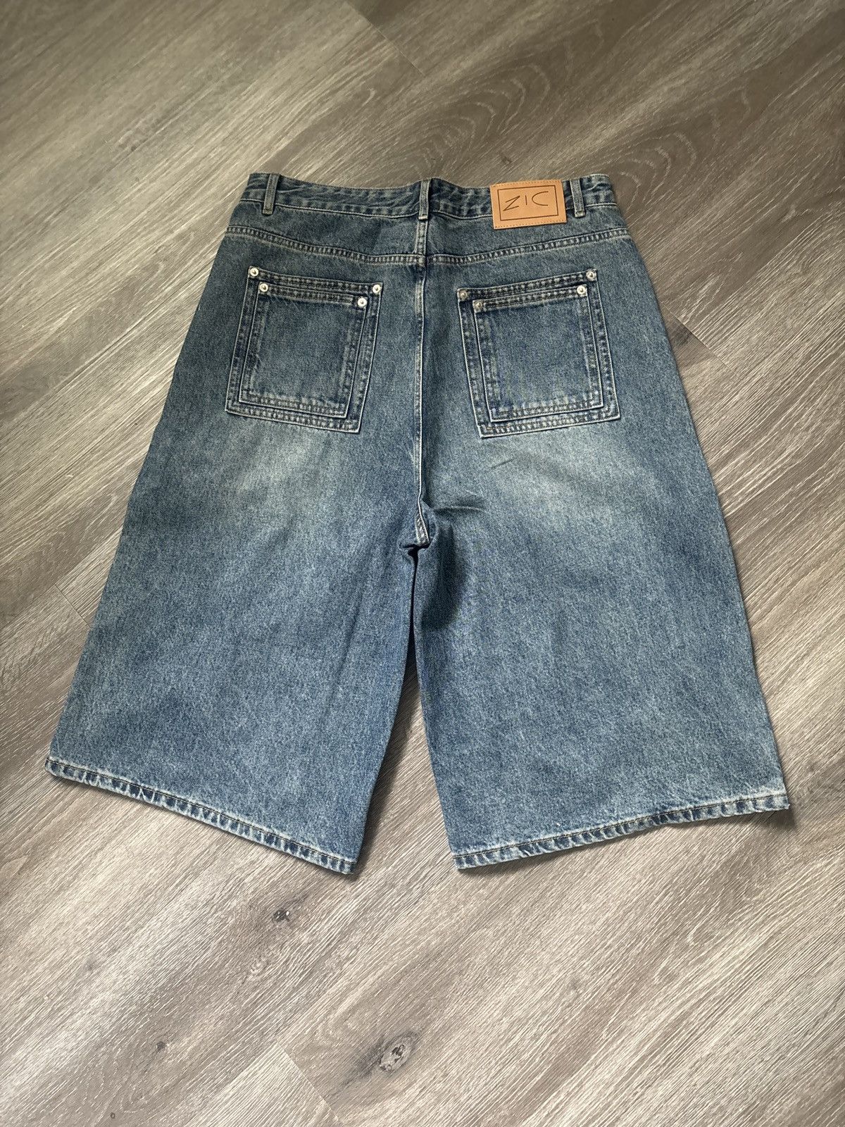 Vintage Zicmade baggy denim jorts Size US 32 / EU 48 - 3 Thumbnail