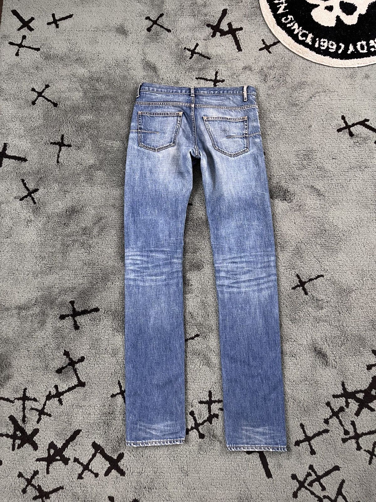 Dior Dior Blue Clawmark Denim Size US 31 - 3 Thumbnail
