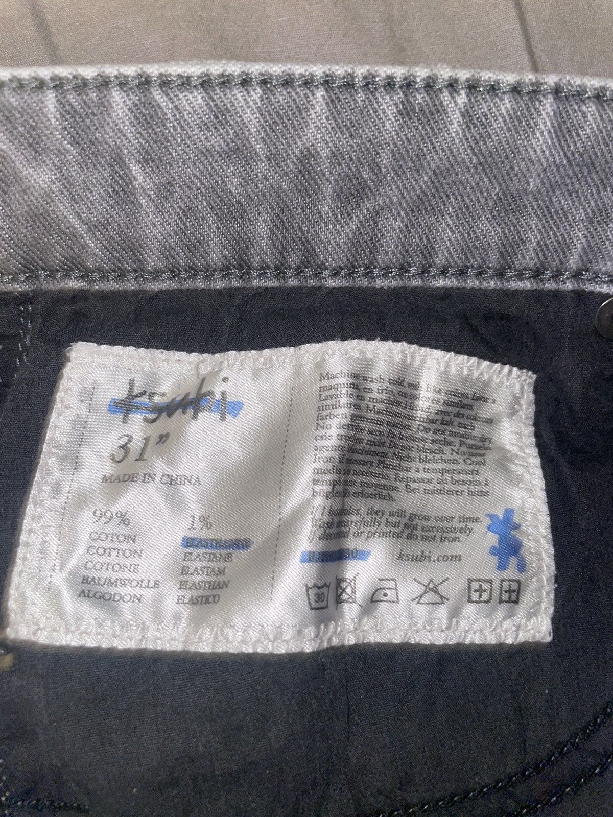 Ksubi Ksubi Gray Van Winkle Eratik Trashed Men’s Size 31 Size US 31 - 6 Thumbnail