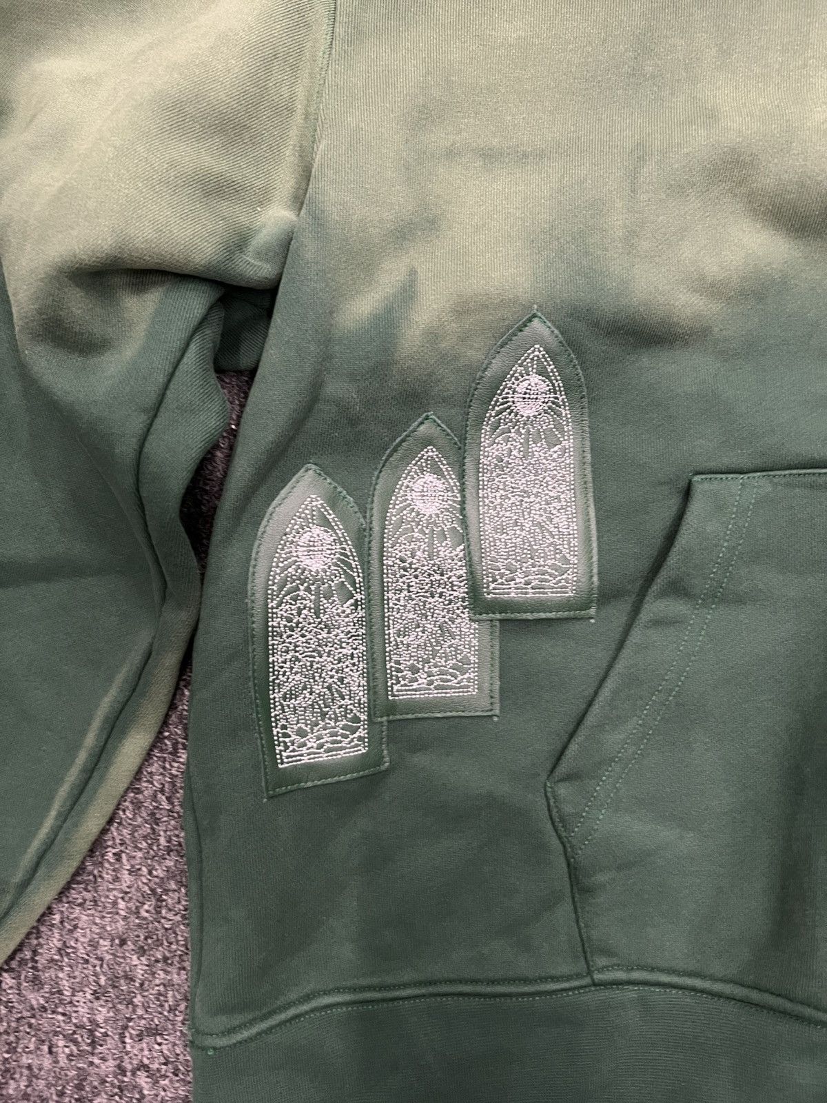 Who Decides War Sample wash leather patch hoodie Size US L / EU 52-54 / 3 - 2 Thumbnail