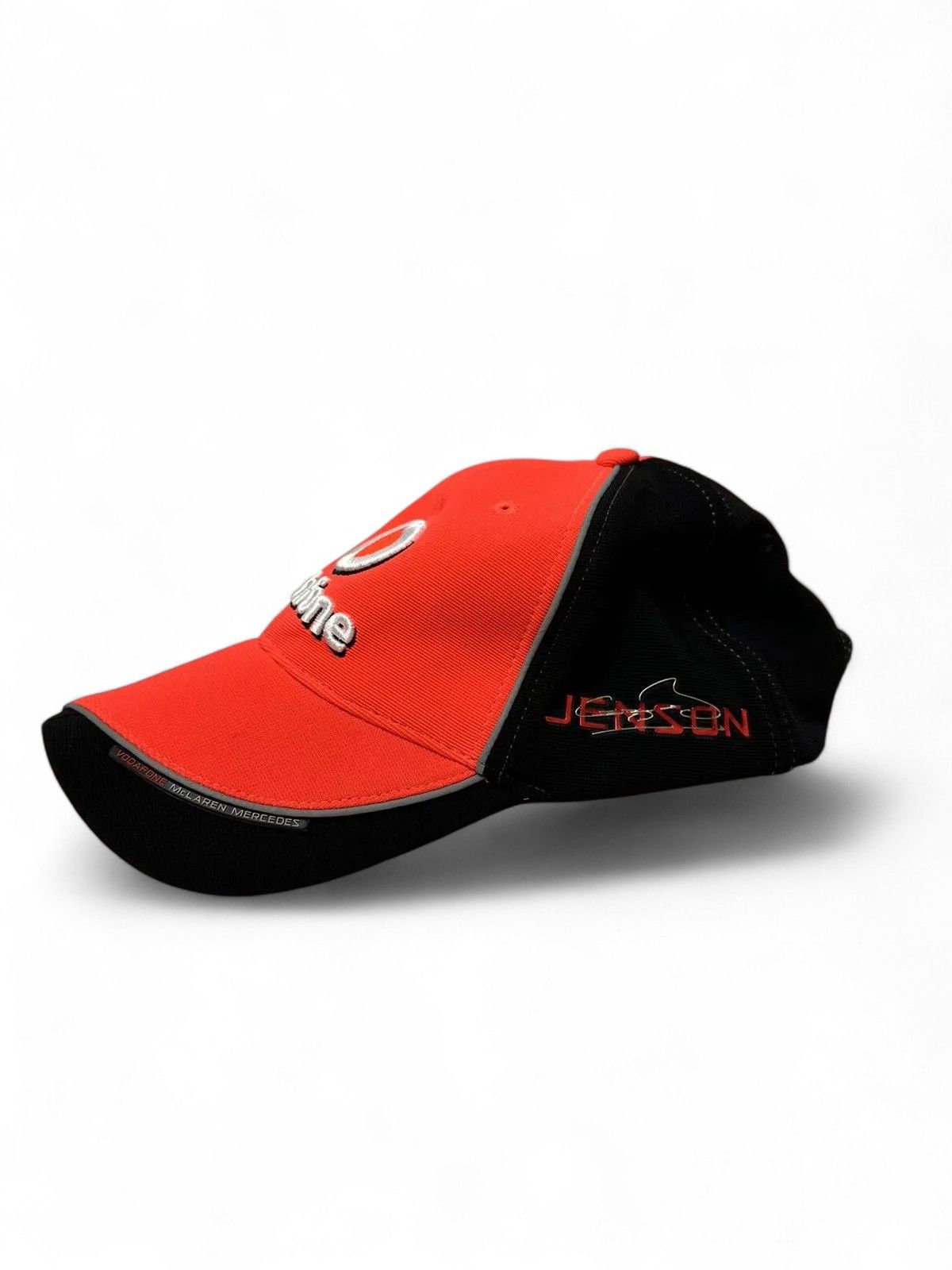Mercedes-Benz McLaren Mercedes F1Red Cap Vodafone Jenson Button Motorsport Size ONE SIZE - 5 Thumbnail