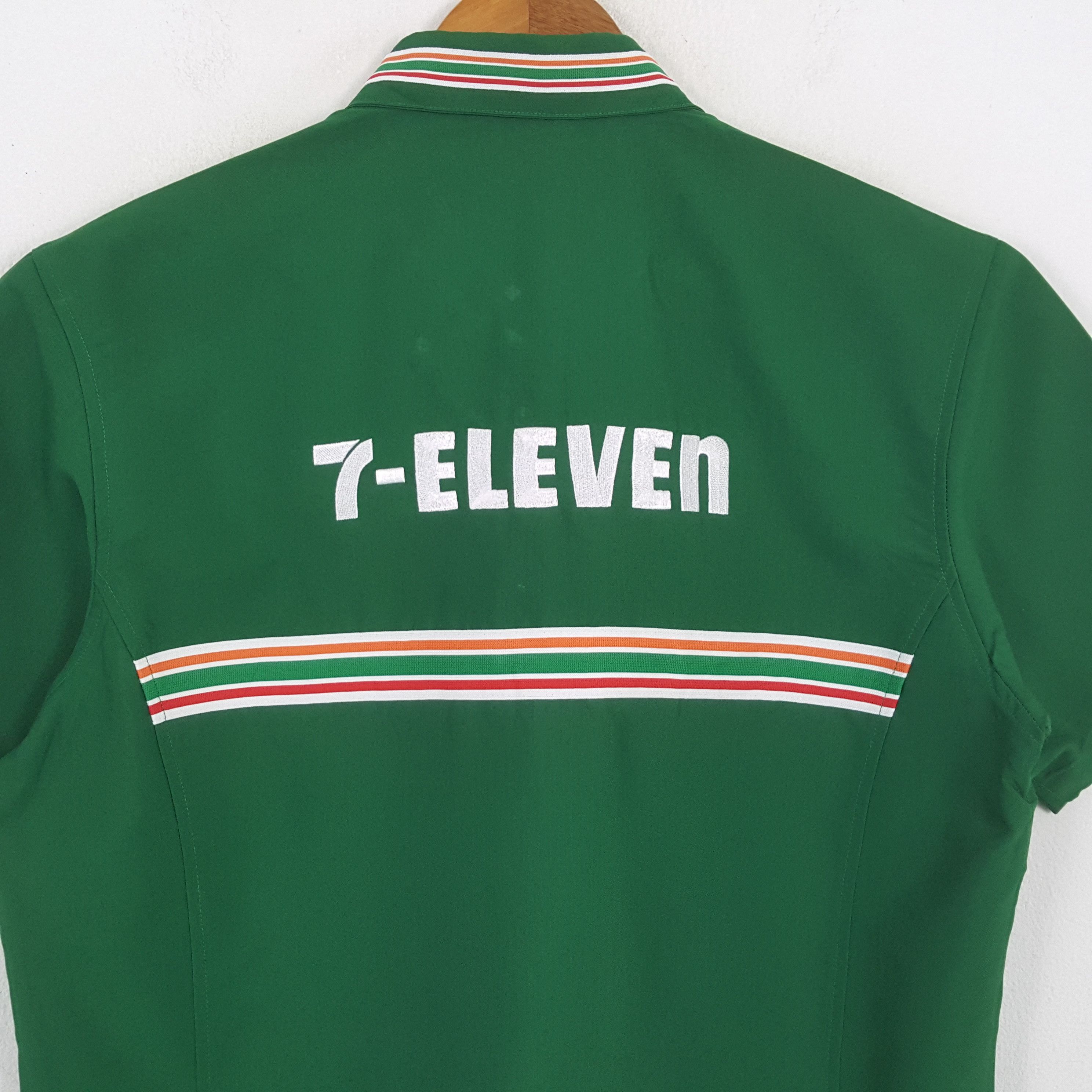 Japanese Brand × Vintage Vintage 7-ELEVEn Japanese Workers Uniform Shirt Jacket Size US L / EU 52-54 / 3 - 2 Thumbnail