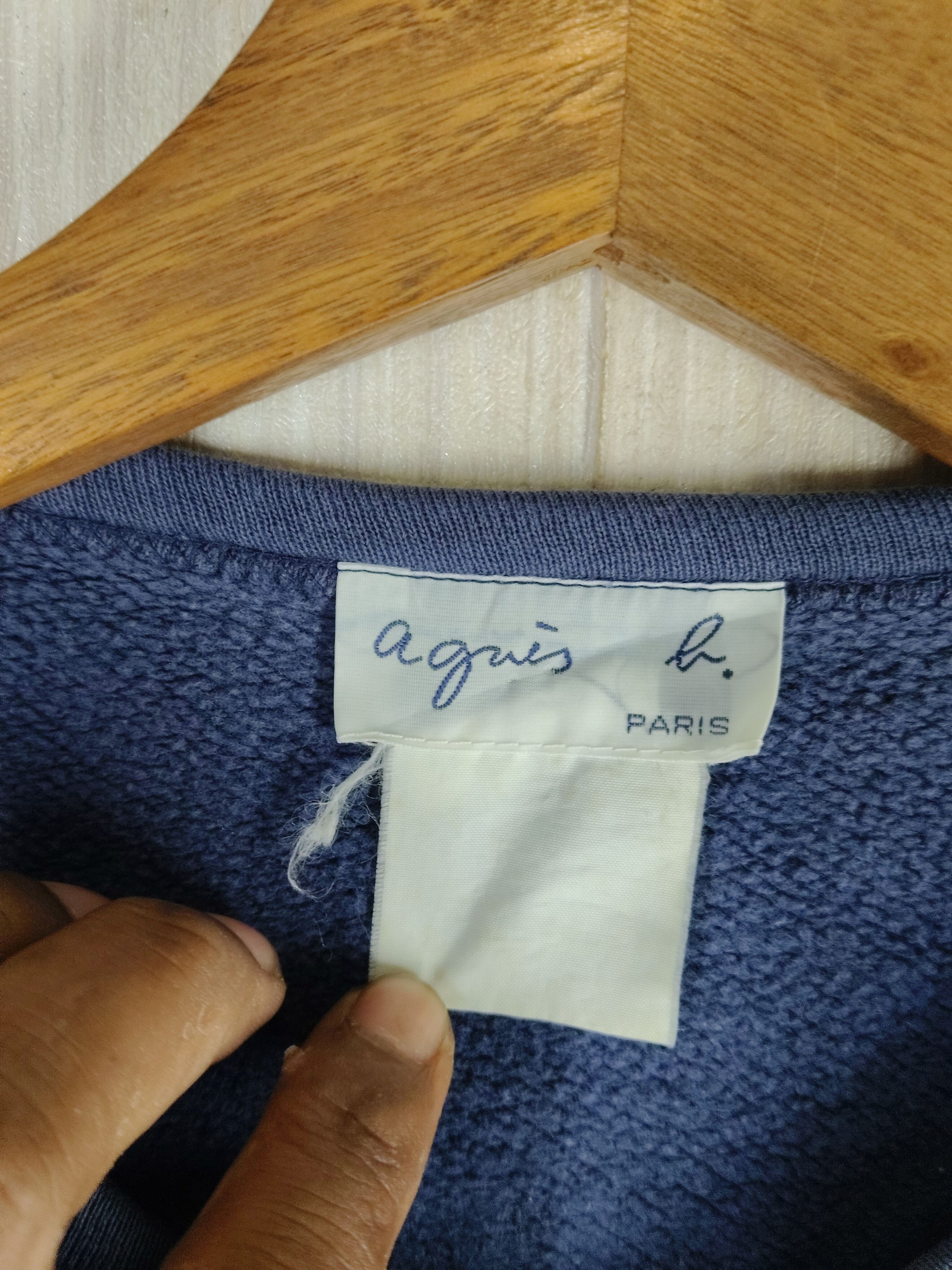 agnes b. Rare Vintage Agnes B. Paris Snap Button Cardigan Size M / US 6-8 / IT 42-44 - 5 Thumbnail