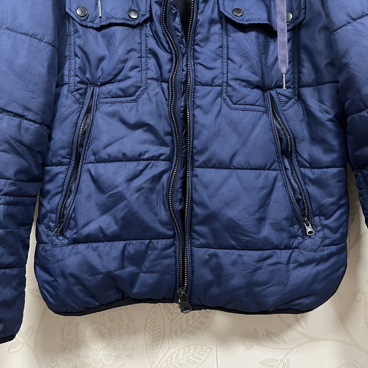 Diesel Diesel Black Puffer Hooded Jacket Size US M / EU 48-50 / 2 - 9 Thumbnail