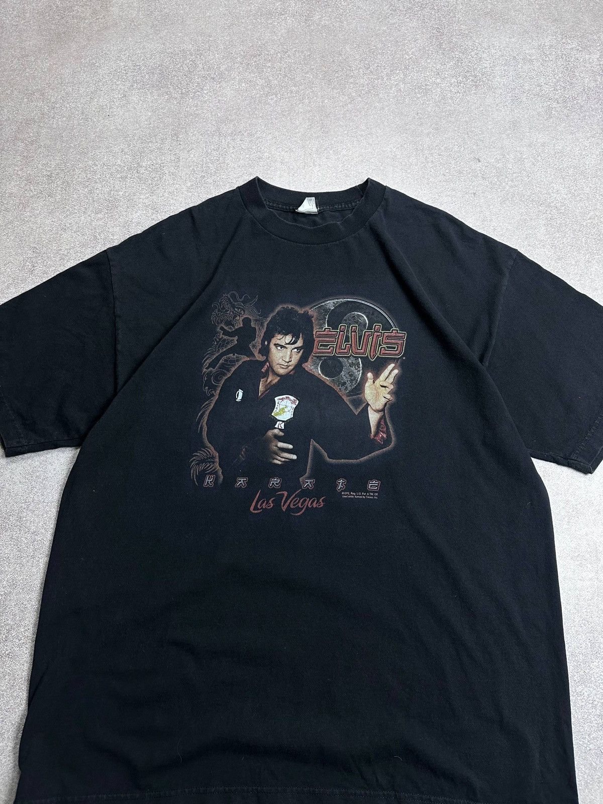 Band Tees Vintage 90s Elvis Prestley Karate Las Vegas T-shirt L Size US L / EU 52-54 / 3 - 2 Thumbnail