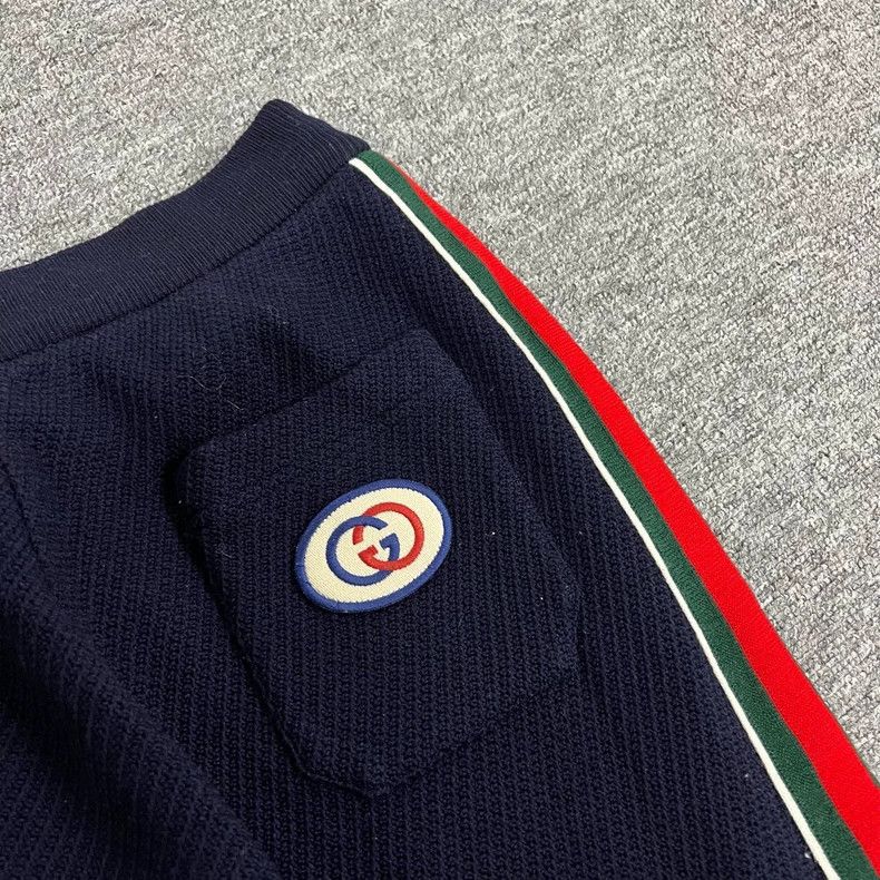 Gucci Gucci Size S Double G embroidery, red and green stripes on Size US 34 / EU 50 - 3 Thumbnail