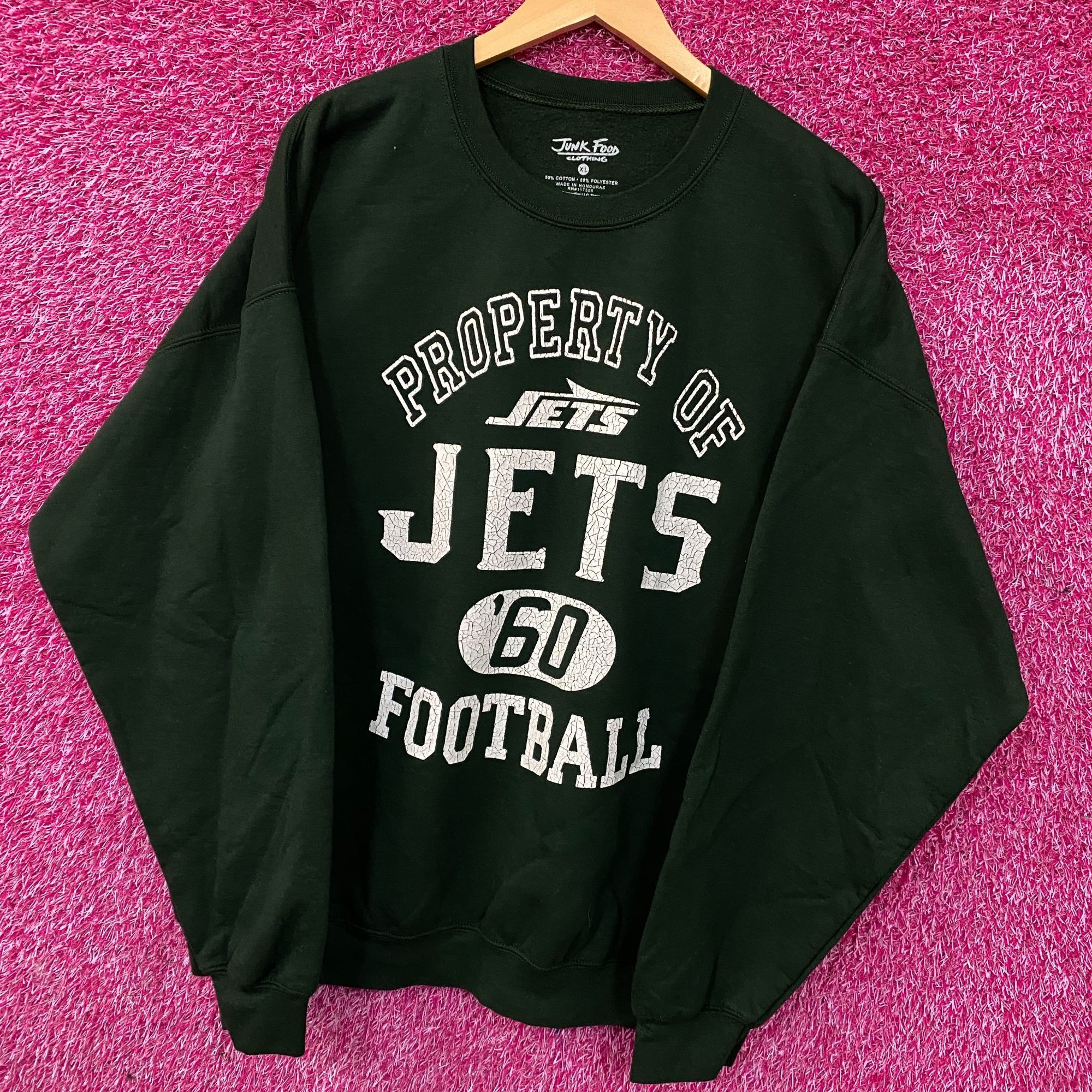 NFL Junk Food Clothing New York Jets Property of Jets NFL Green Size US XL / EU 56 / 4 - 3 Thumbnail