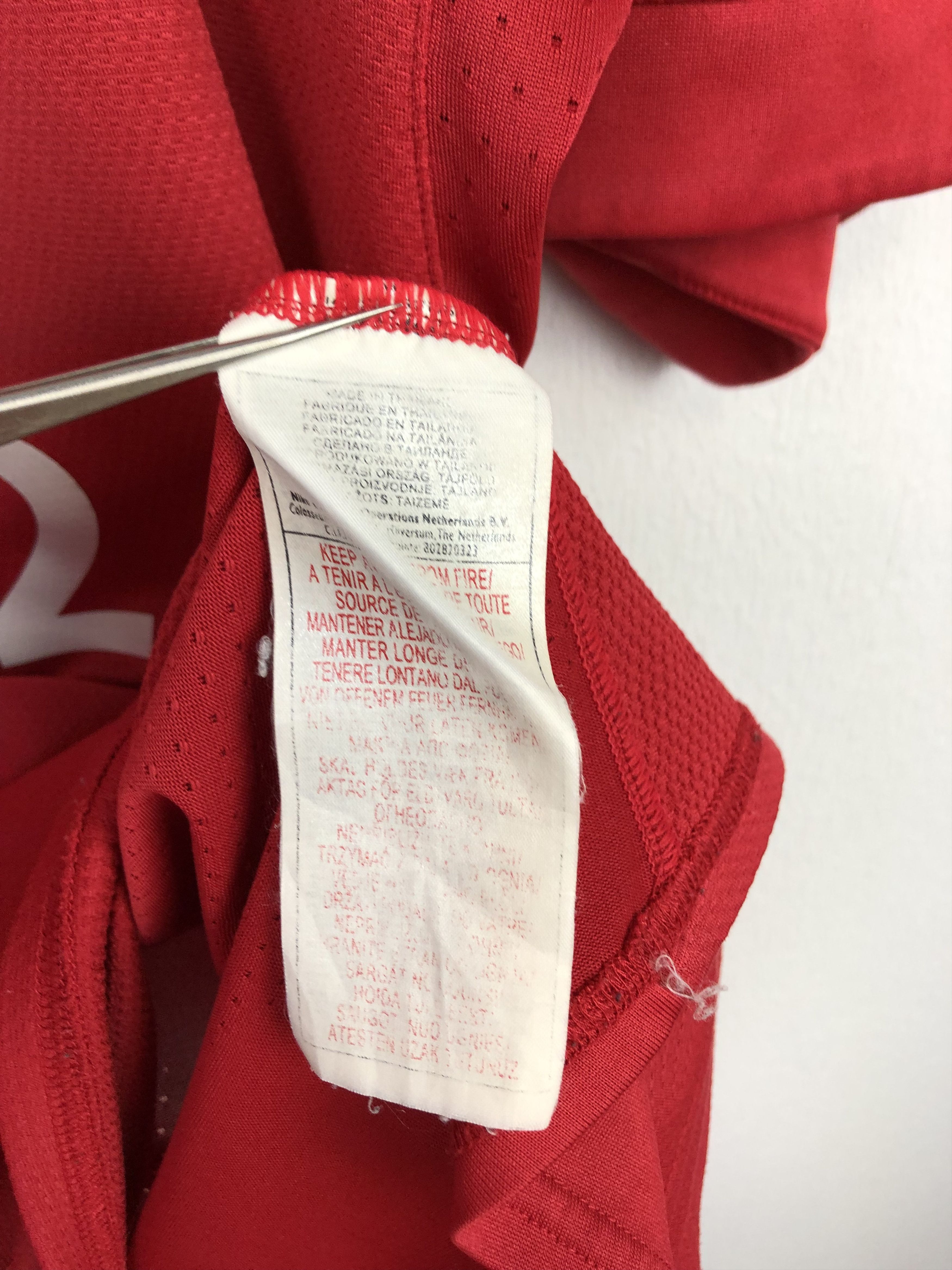 Nike Vintage Nike Arsenal o2 Football Shirt Soccer Train Tee Hype Size US XXL / EU 58 / 5 - 10 Thumbnail