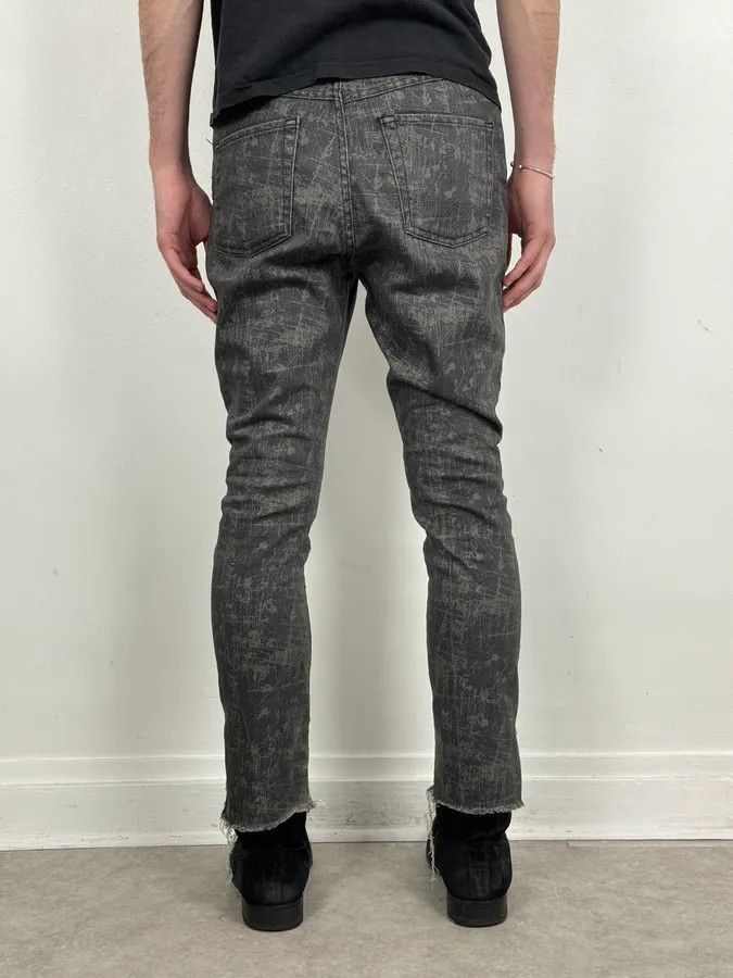Acne Studios Acne Studios Needle Print Grey Effect Jeans Size US 39 - 4 Thumbnail