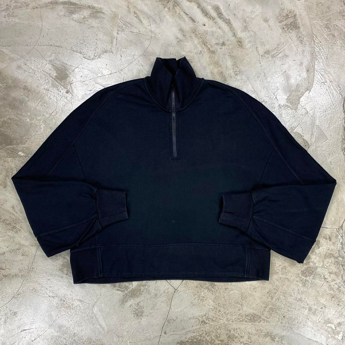 Y-3 FW2019 Half-Zip Logo Sweatshirt Size US M / EU 48-50 / 2 - 5 Thumbnail