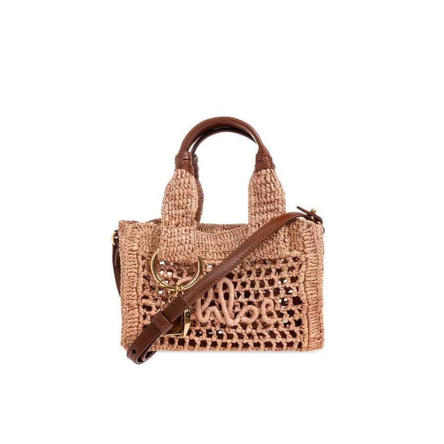 Chloe CHLOE Summer Banana Mini East West Summery Pink Tote Bag New Size ONE SIZE - 1 Thumbnail