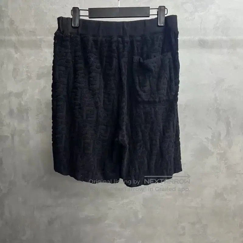 Fendi FENDI Black Cotton Men's Shorts XXL Size . Size US 44 / EU 60 - 2 Thumbnail