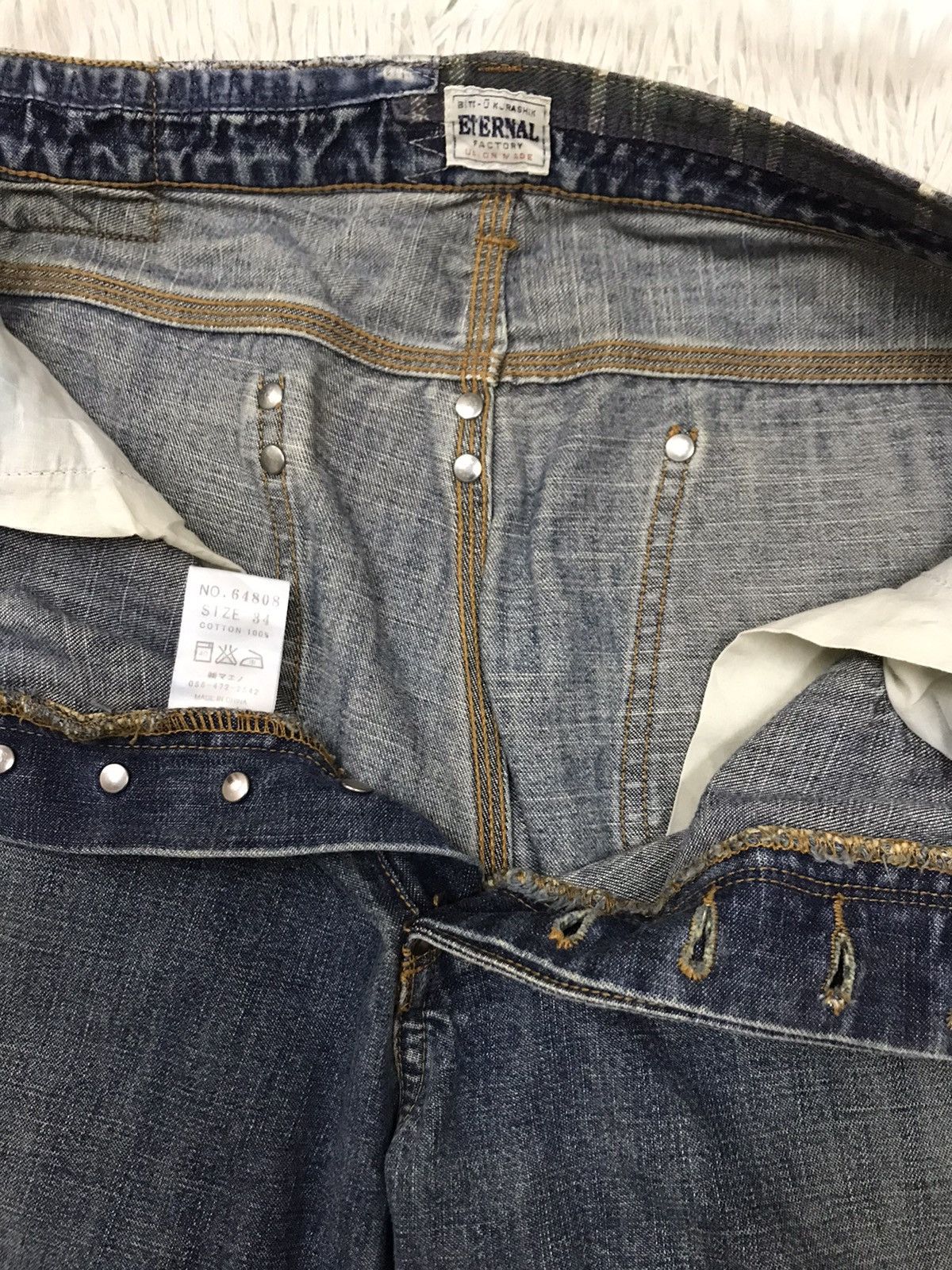 Eternal Vintage Eternal Carpenter Denim Jeans Pants Size US 32 / EU 48 - 9 Thumbnail